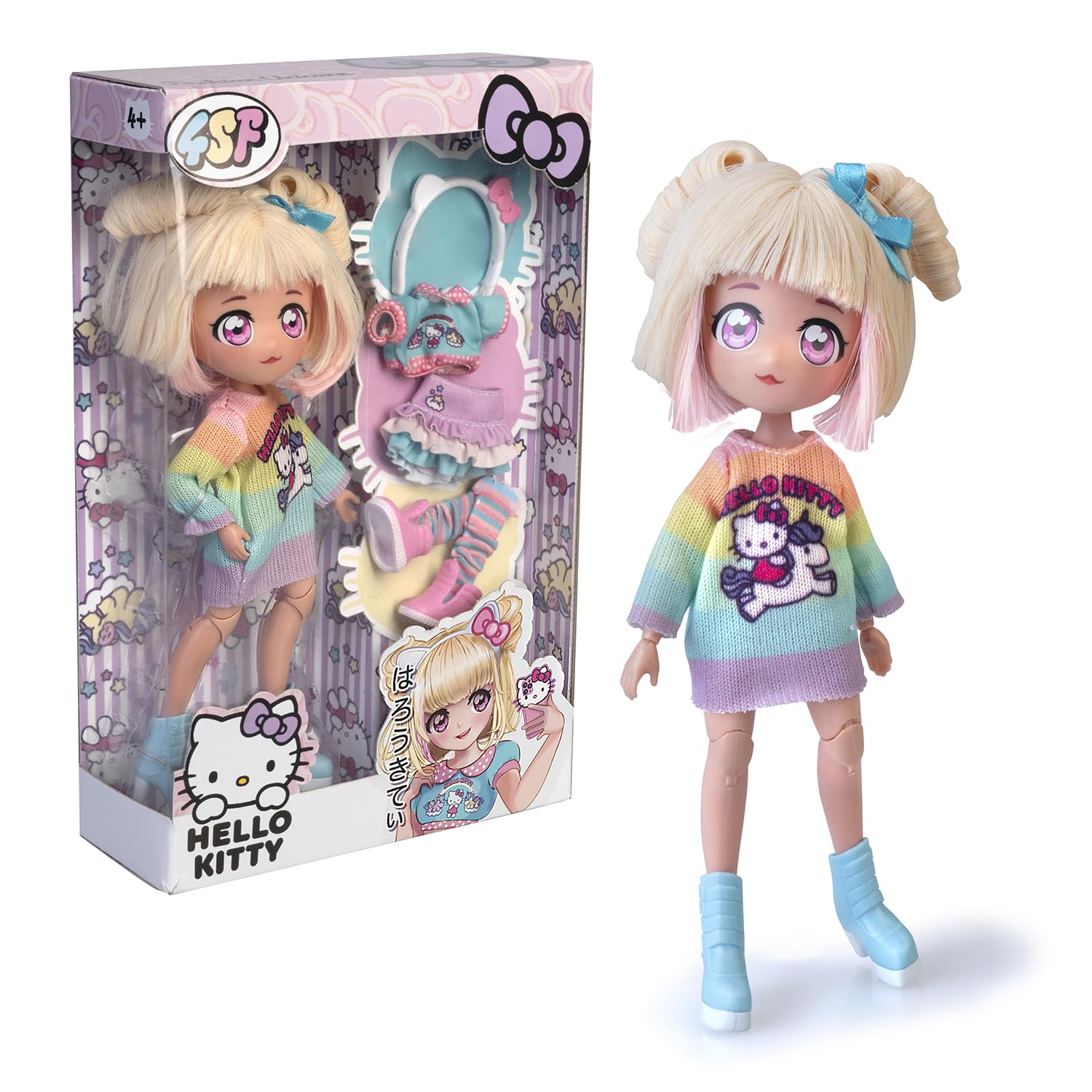 4SF Hello Kitty Manga Fashion - Candy Unicorn Japanese Fashion Doll