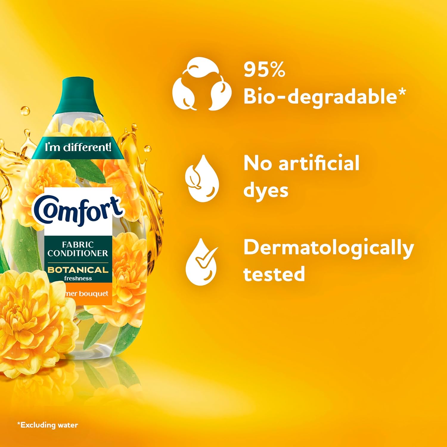 Comfort Botanical Summer Bouquet Fabric Conditioner (1.03 kg)