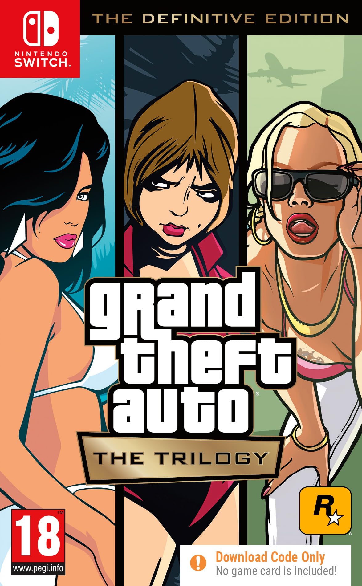 Grand Theft Auto: The Trilogy – The Definitive Edition - Nintendo Switch