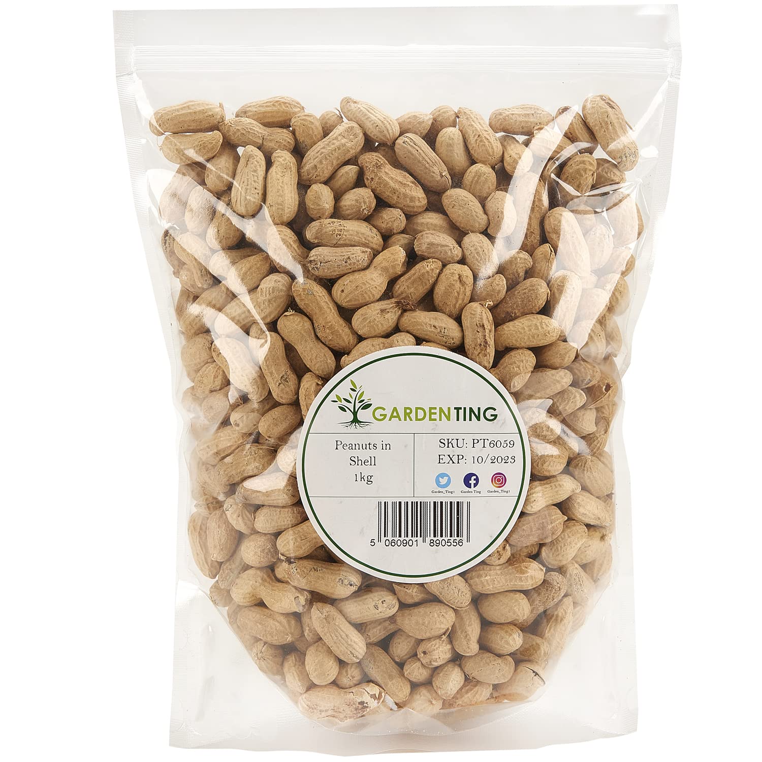 Erdnüsse in der Schale Monkey Nuts 1kg