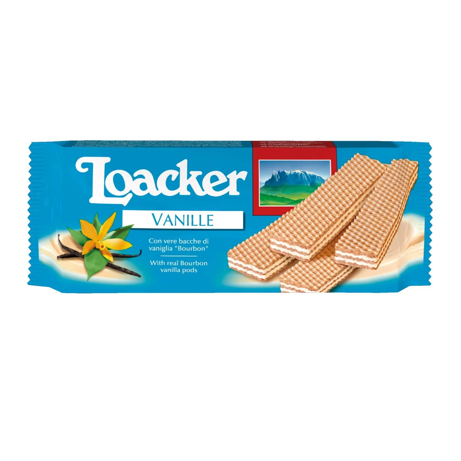Loacker Vanilla Wafer, 90 g
