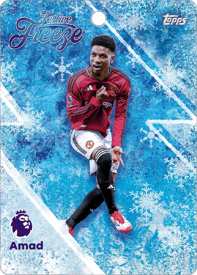 Topps Premier League 2026 - Debut Edition Countdown Calendar with Festive Parallel & Freeze Cards