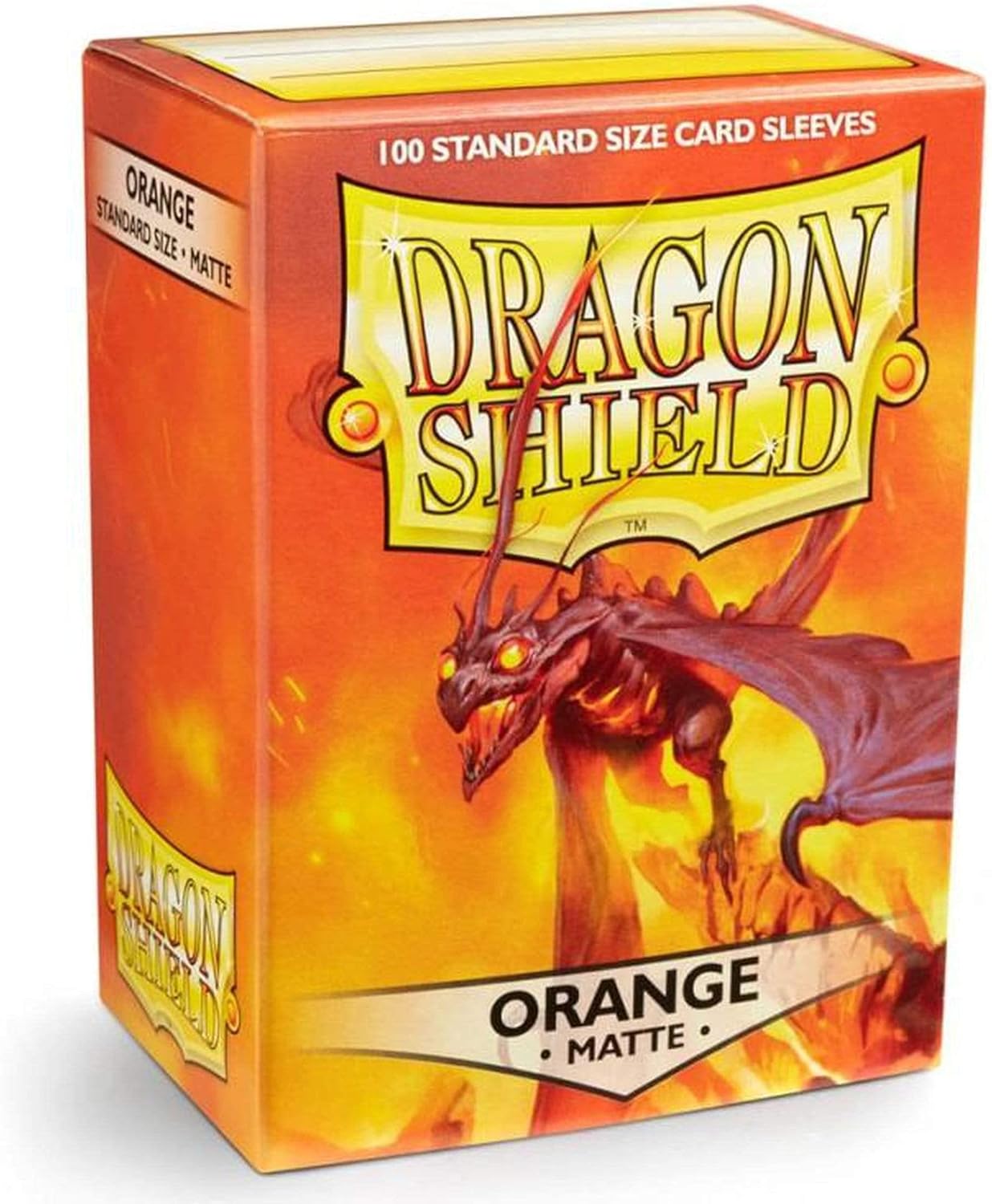 Dragon Shield Mattorange Kartenspielhüllen von Arcane Tinmen ApS