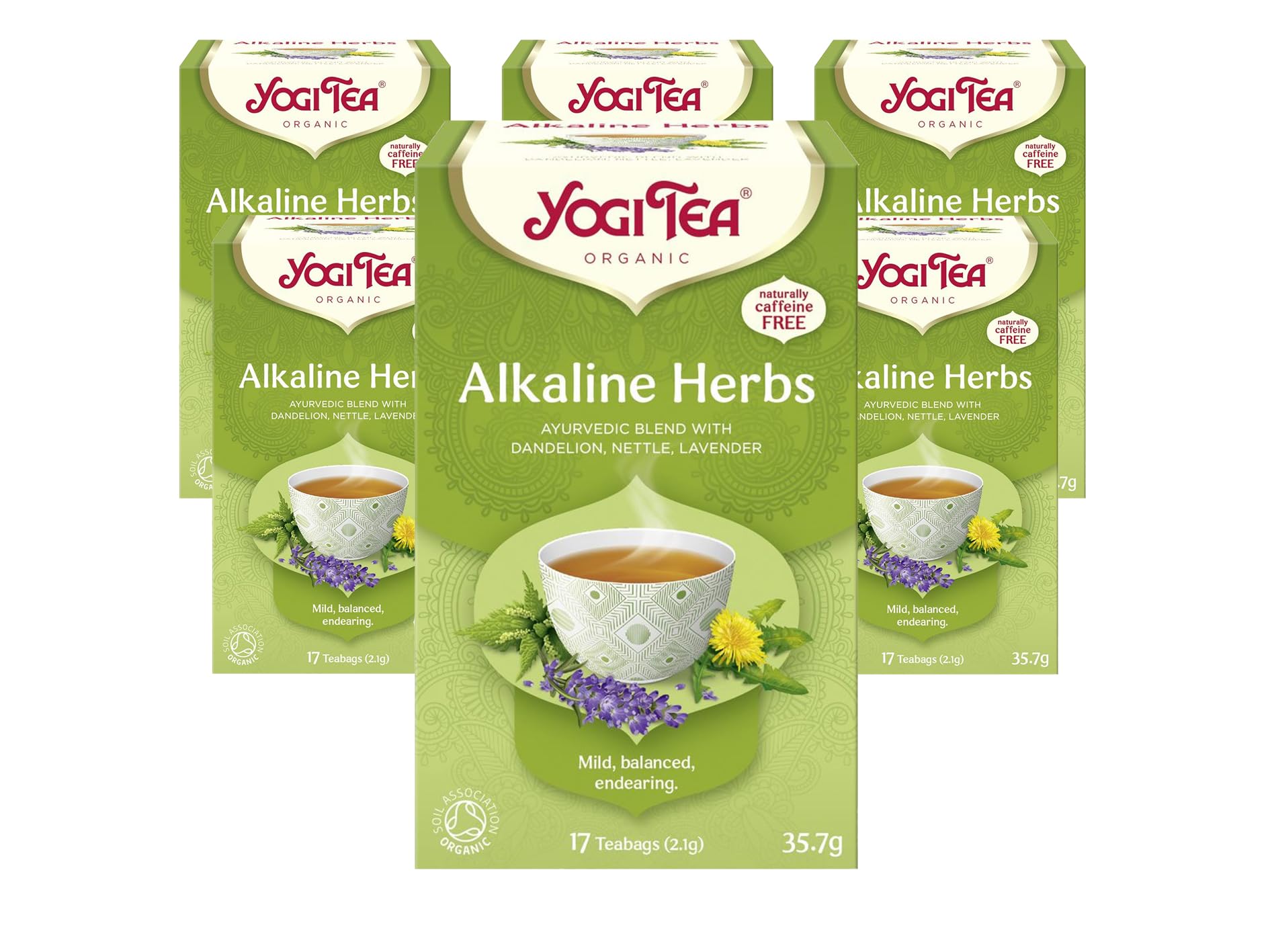 Yogi Tea - Basische Kräuter Bio-Kräutertee (102 Teebeutel)