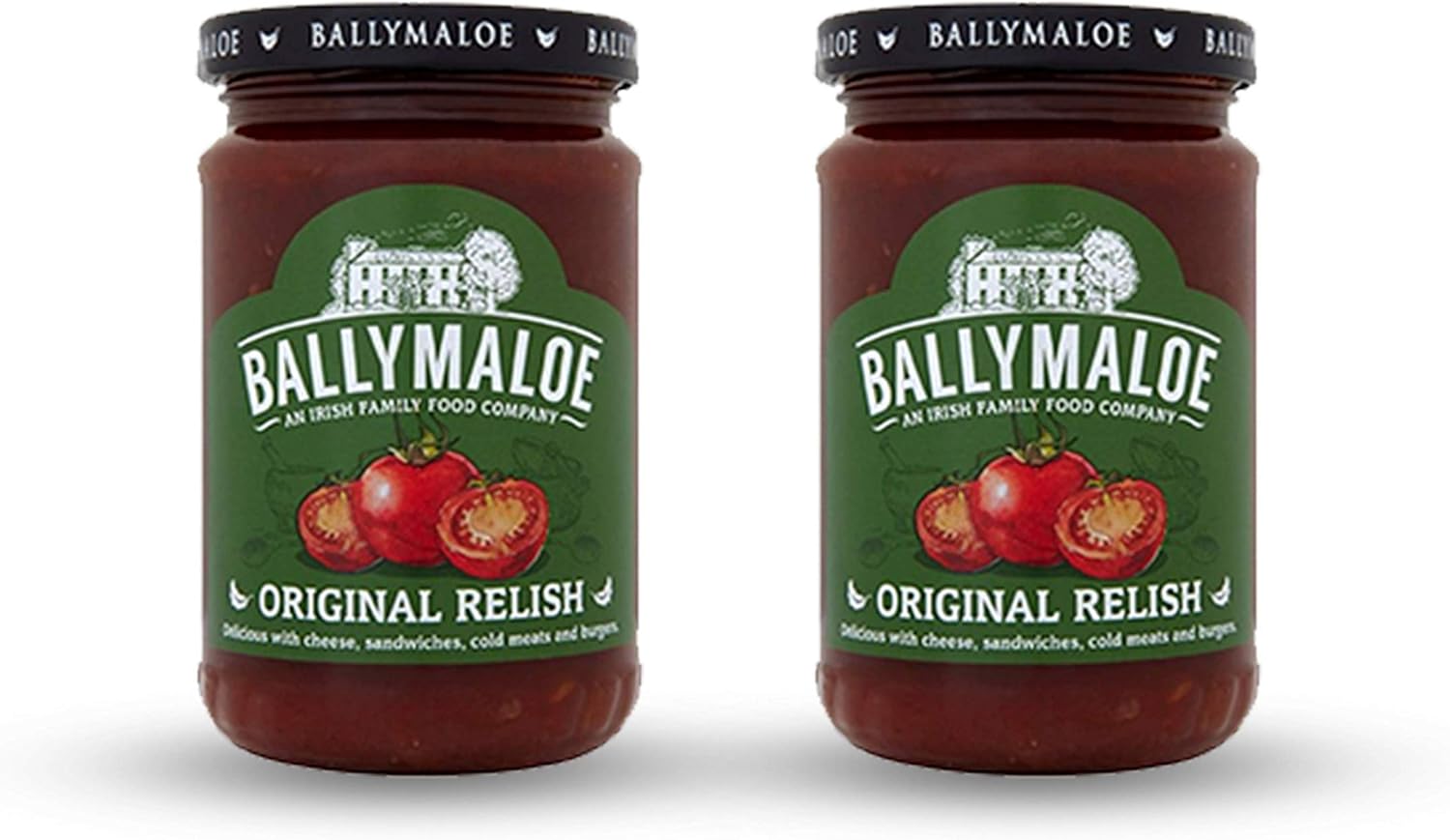 Ballymaloe - Tomato Original Relish Condiment (Pack of 2)