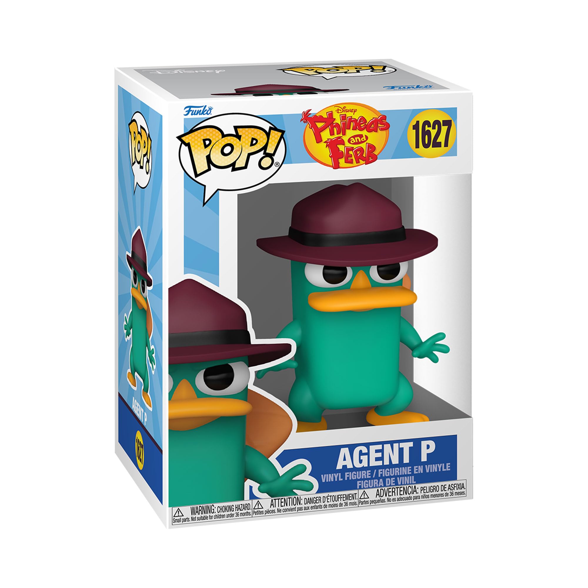 Funko Pop! Disney: Phineas and Ferb - Agent Perry Vinyl Figure
