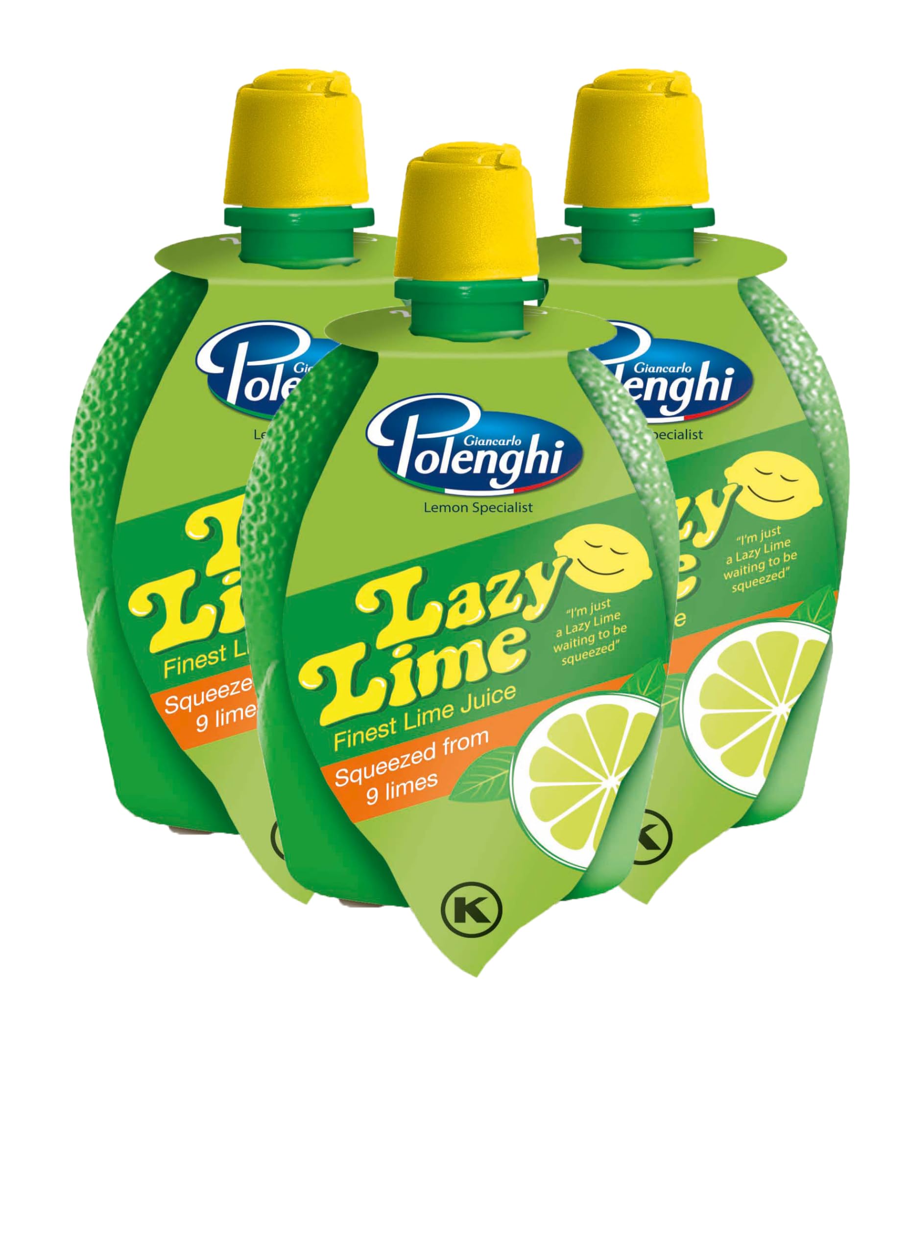 Polenghi - Lazy Lime Juice 200ml (Pack of 3)