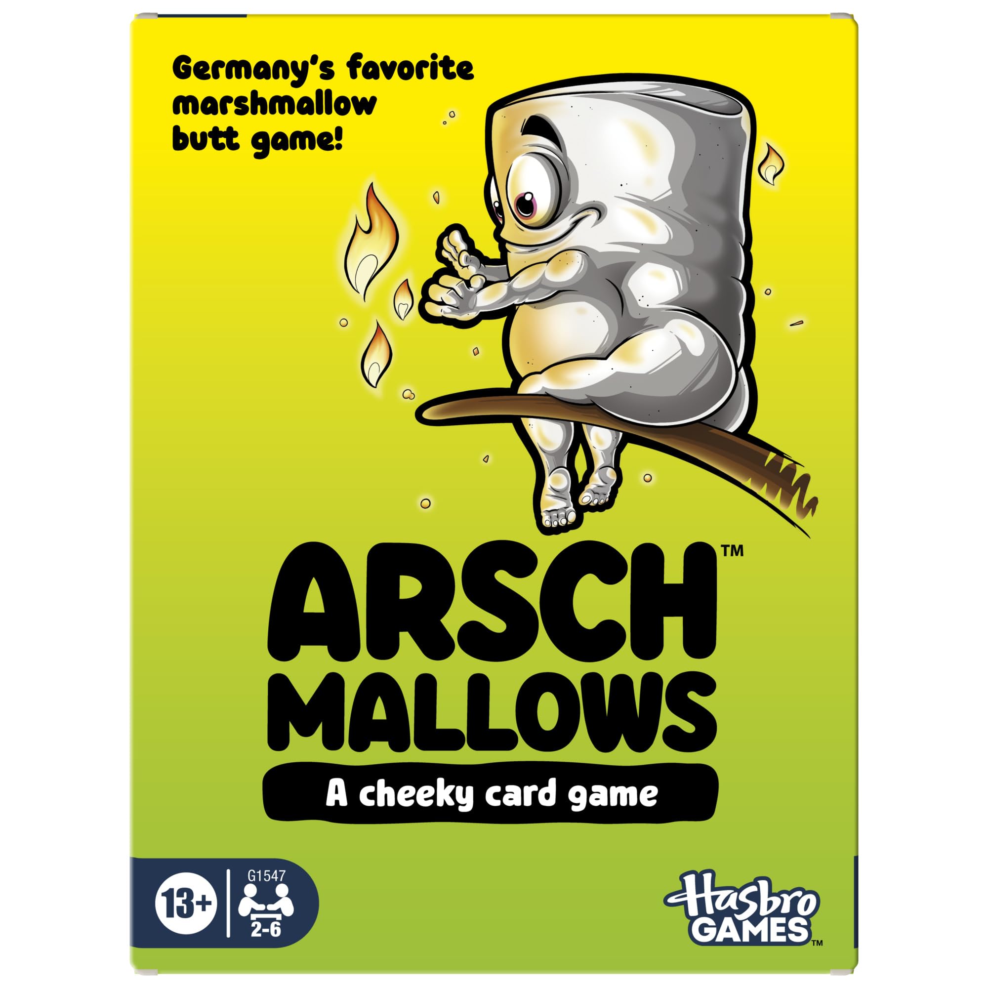 Hasbro Gaming Arschmallows Party-Kartenspiel – Englische Version