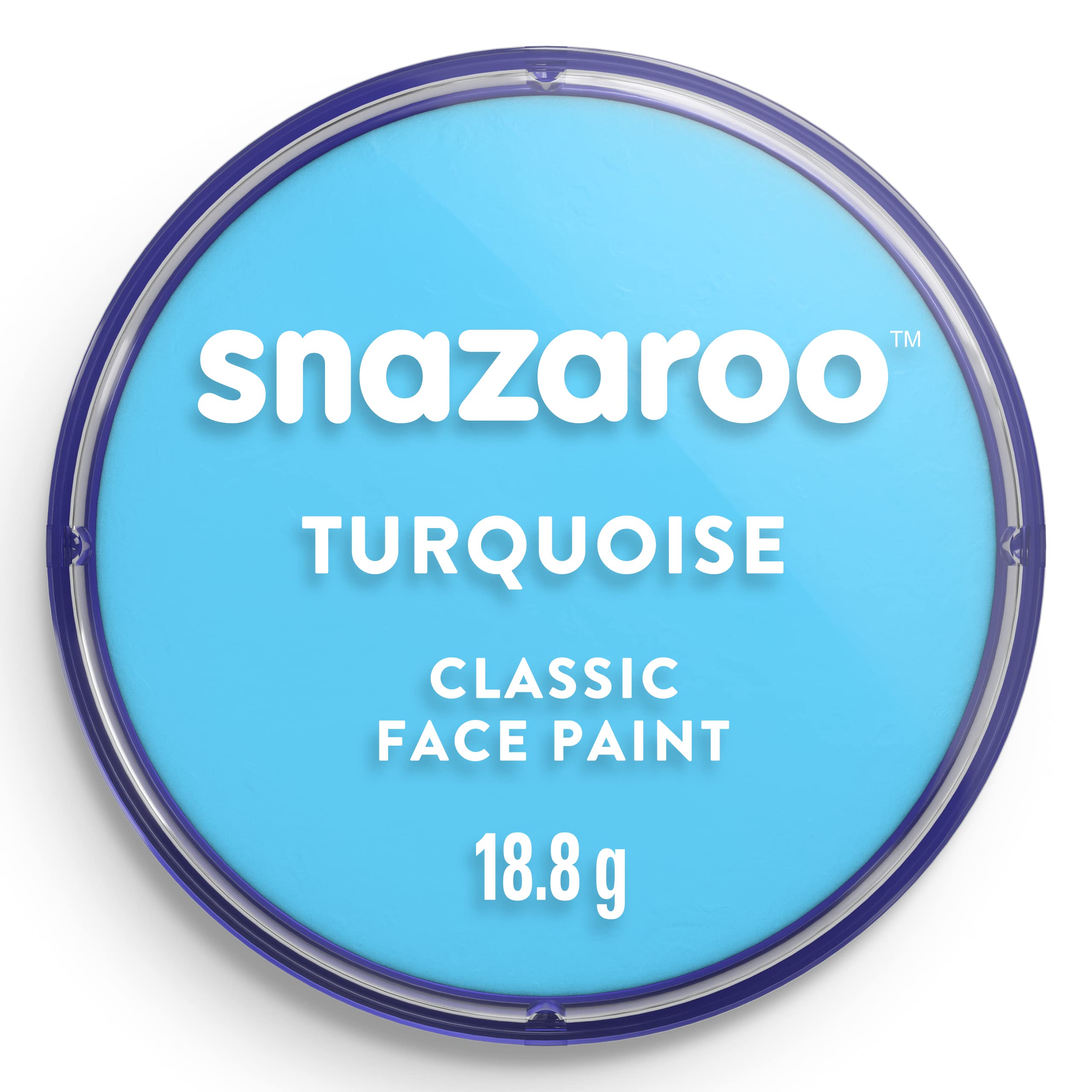 Snazaroo – Türkisfarbene klassische Gesichtsfarbe (18 ml)
