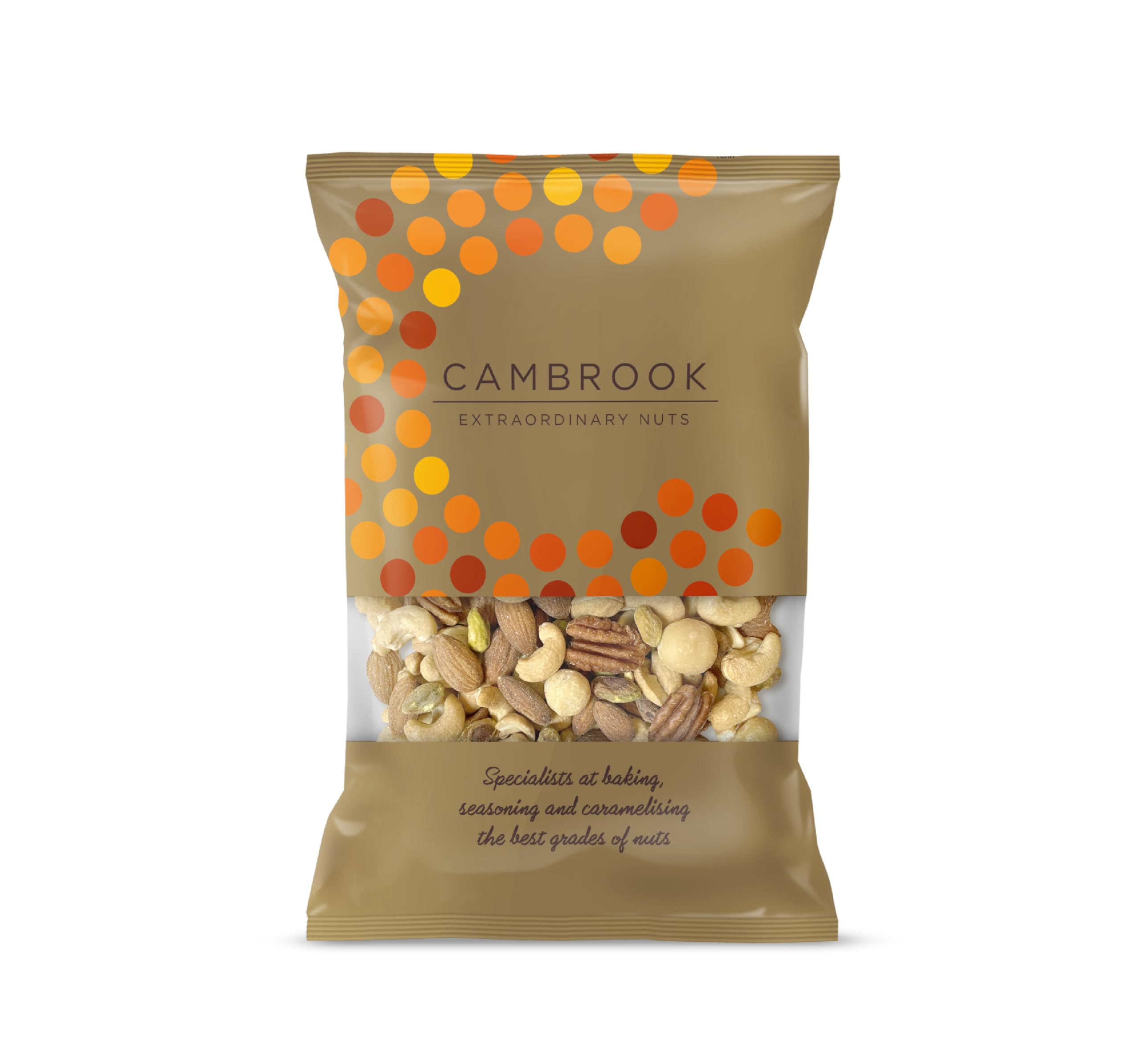Cambrook Mix 8 gebackene und ungesalzene gemischte Nüsse, 1 kg