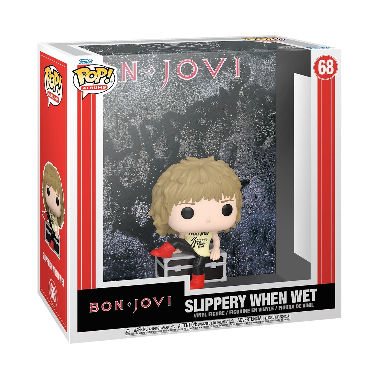 Funko Pop! Albums: Bon Jovi - Slippery When Wet Vinyl Figure