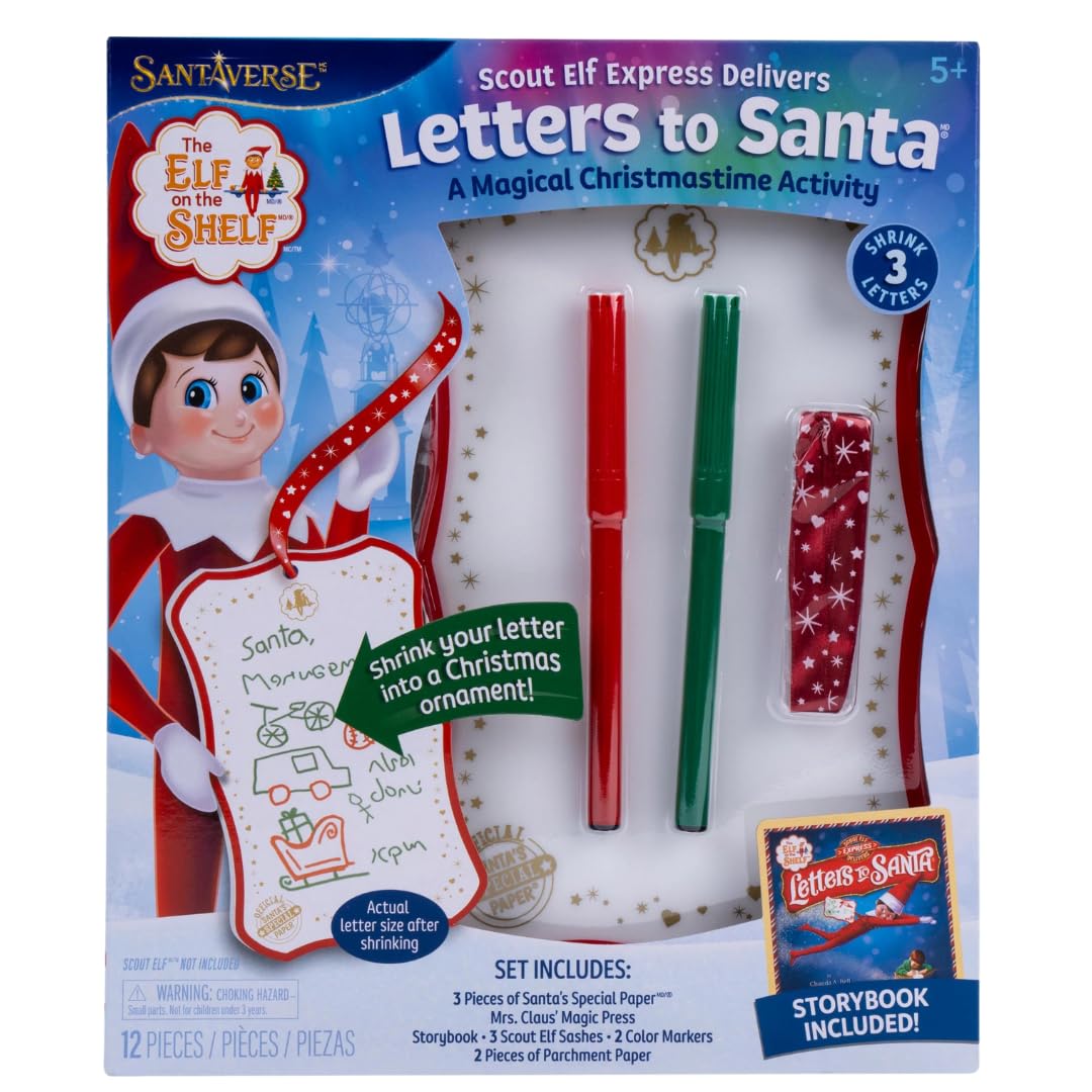 The Elf on the Shelf Scout Elf Express - Delivers Letters to Santa Mini Kit