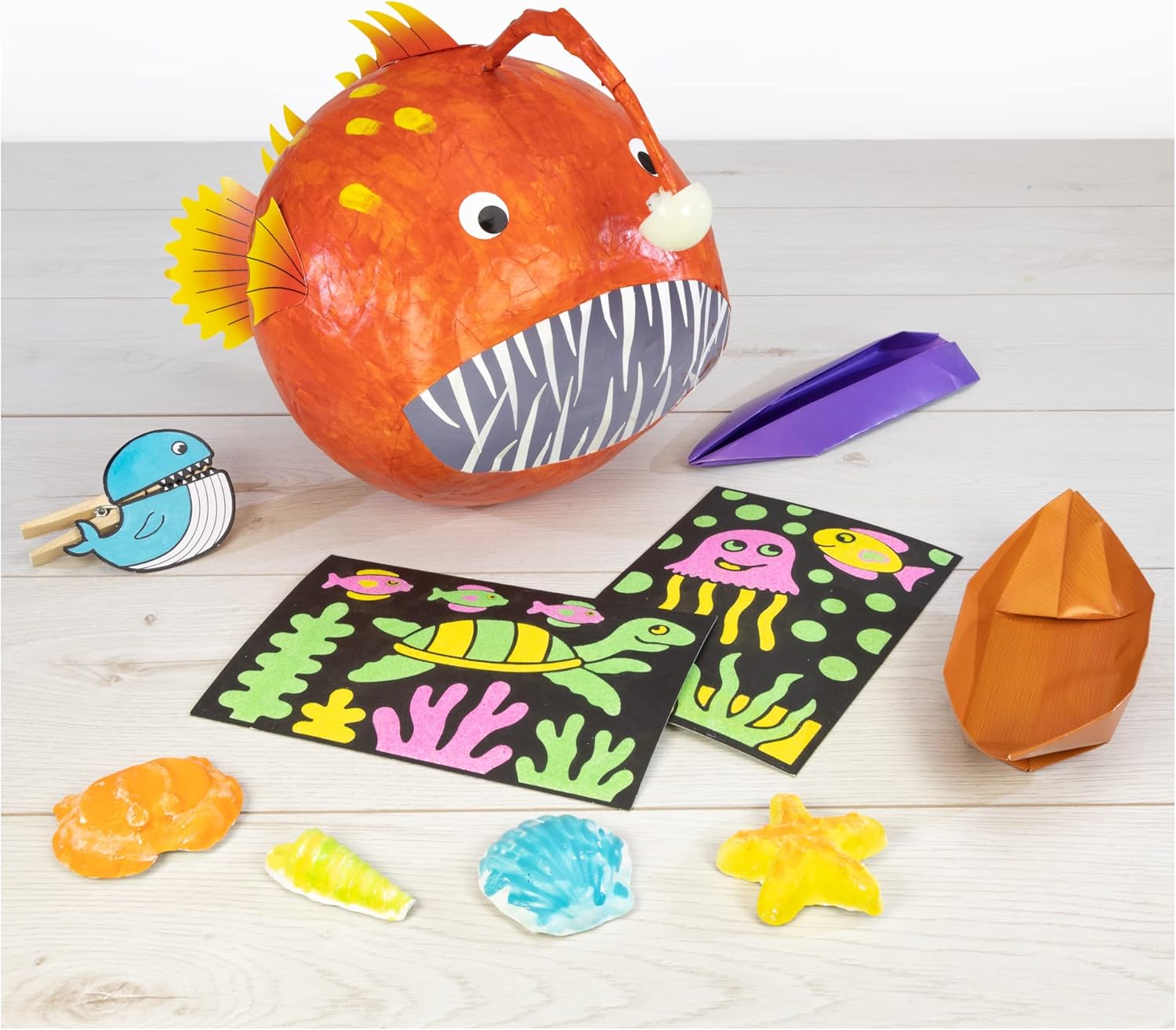 Galt Create and Discover Ocean Craft Kit - Educational STEAM Activities for Kids Ages 5+