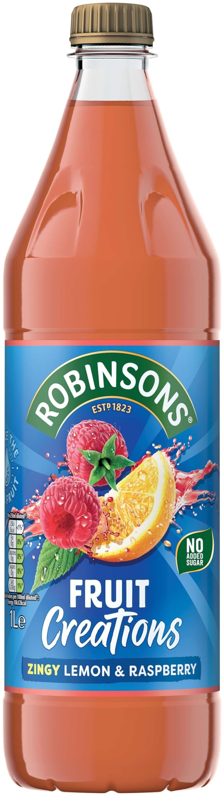 Robinsons Fruit Creations Lemon & Raspberry Squash 1L
