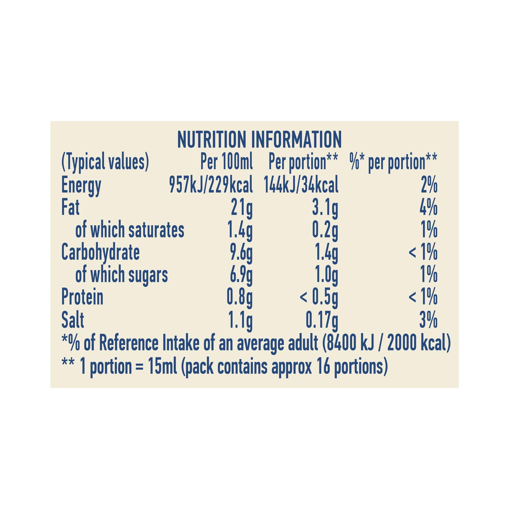 Hellmann's Real Thousand Island Salatdressing & Dip - Vegetarisches Gewürz, 250 g
