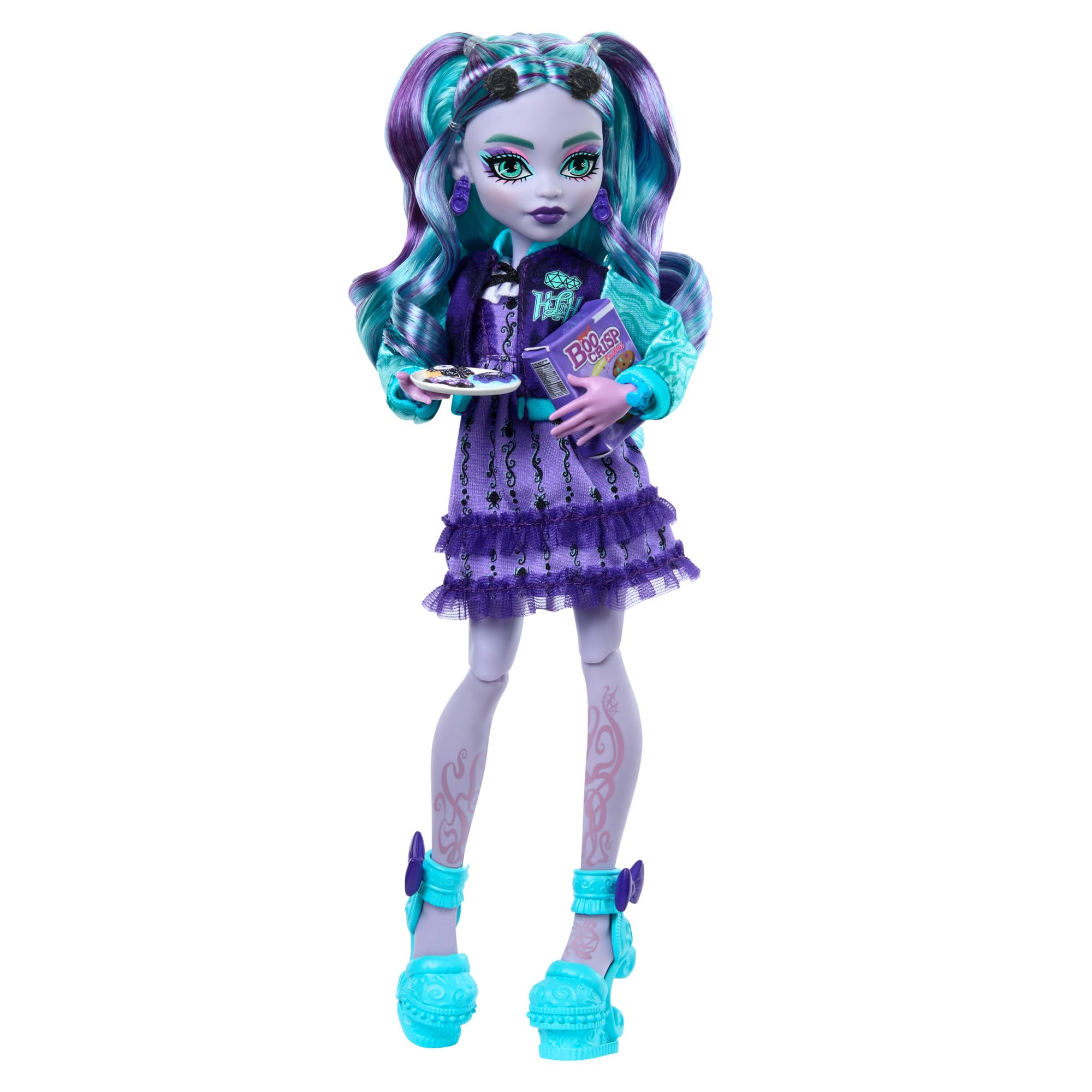 Monster High Fearbook Twyla Doll & Ghoulish Gamers Club Game Set