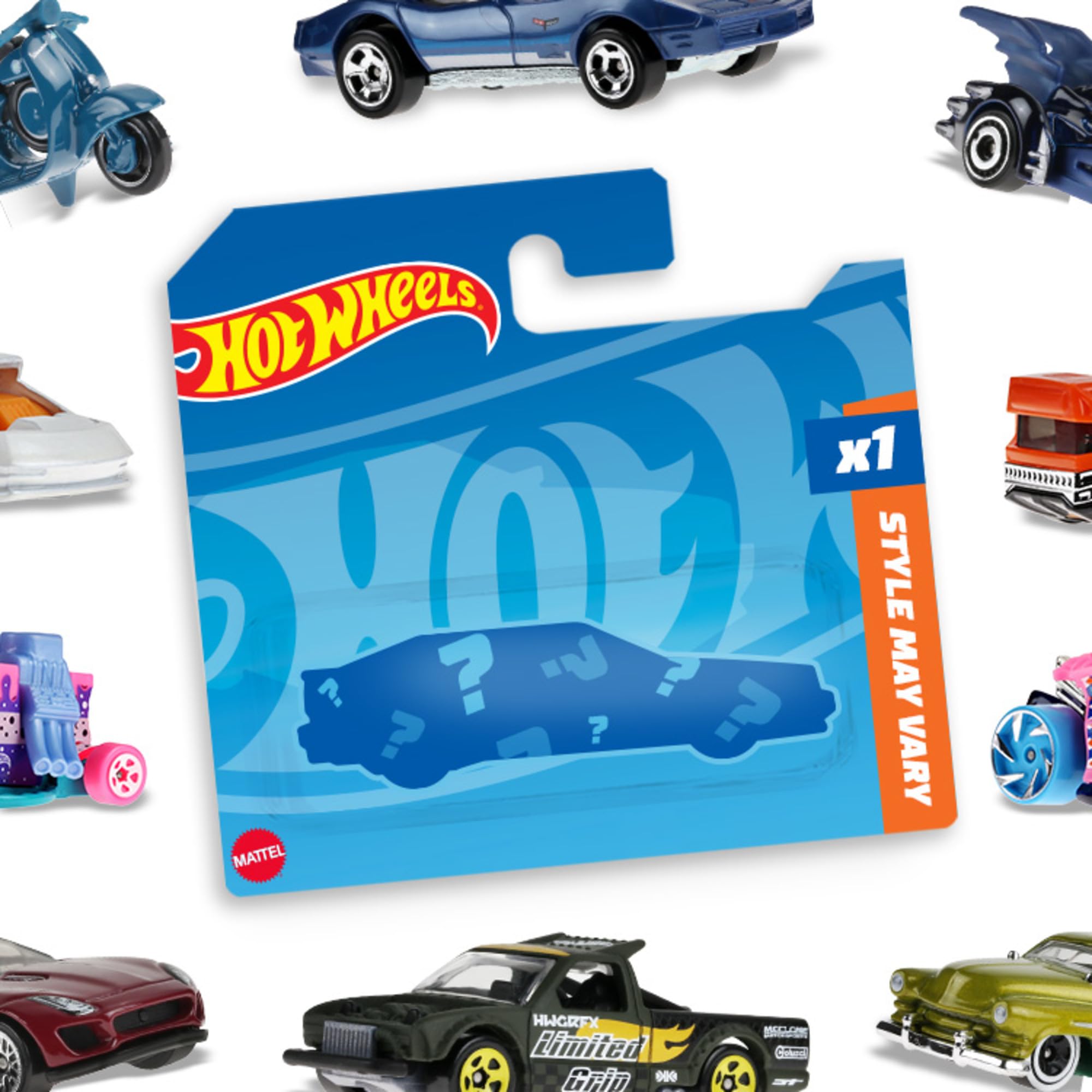 Hot Wheels 5785 Basic Die-Cast Vehicle - Assorted 1:64 Scale Cars for Kids & Collectors
