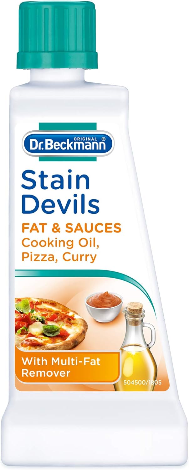 Dr. Beckmann Stain Devils Cooking Oil and Fat Stain Remover, 50 ml