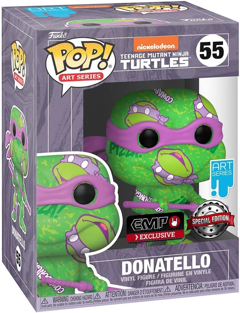 Funko Pop! Art Series Teenage Mutant Ninja Turtles - Donatello Vinylfigur (58750)