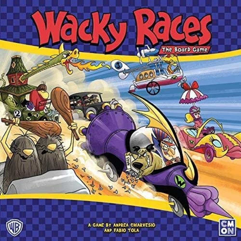 CoolMiniOrNot Wacky Races Board Game CMNWRA001