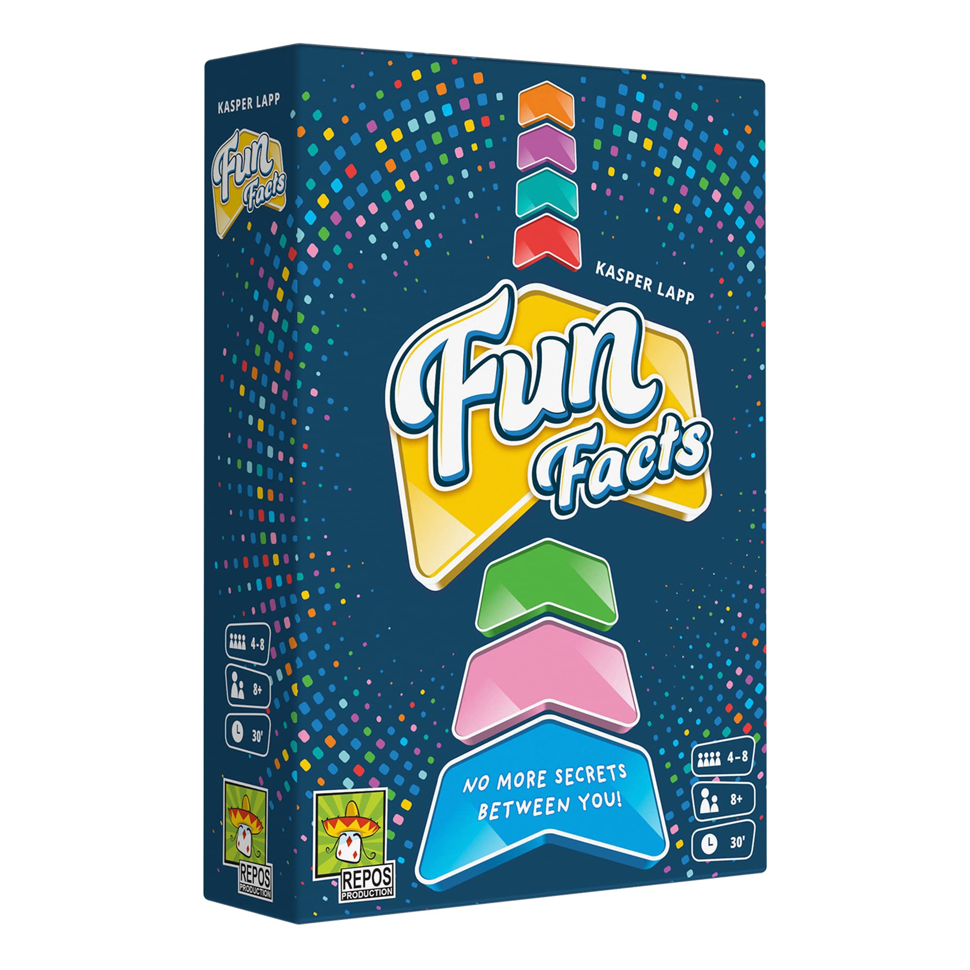 Repos Production Fun Facts Kooperatives Partyspiel für 4–8 Spieler ab 8 Jahren