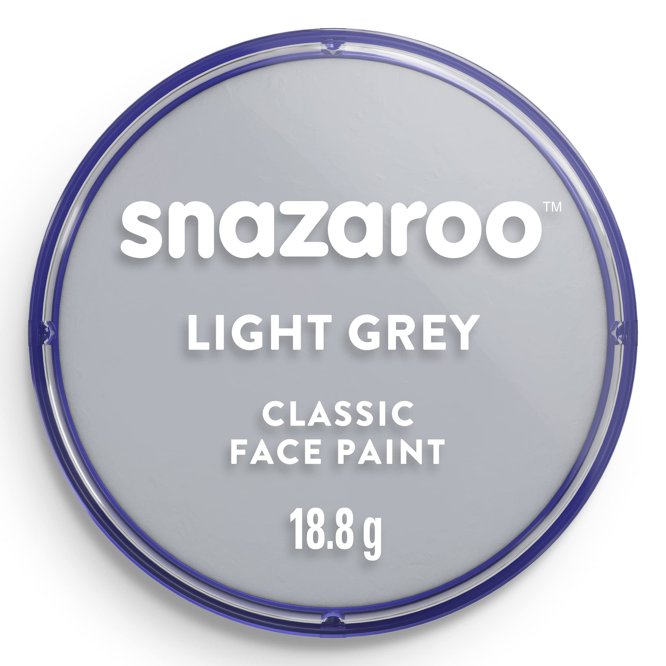 Snazaroo - Hellgraue klassische Gesichtsfarbe (18 ml) 5er-Pack