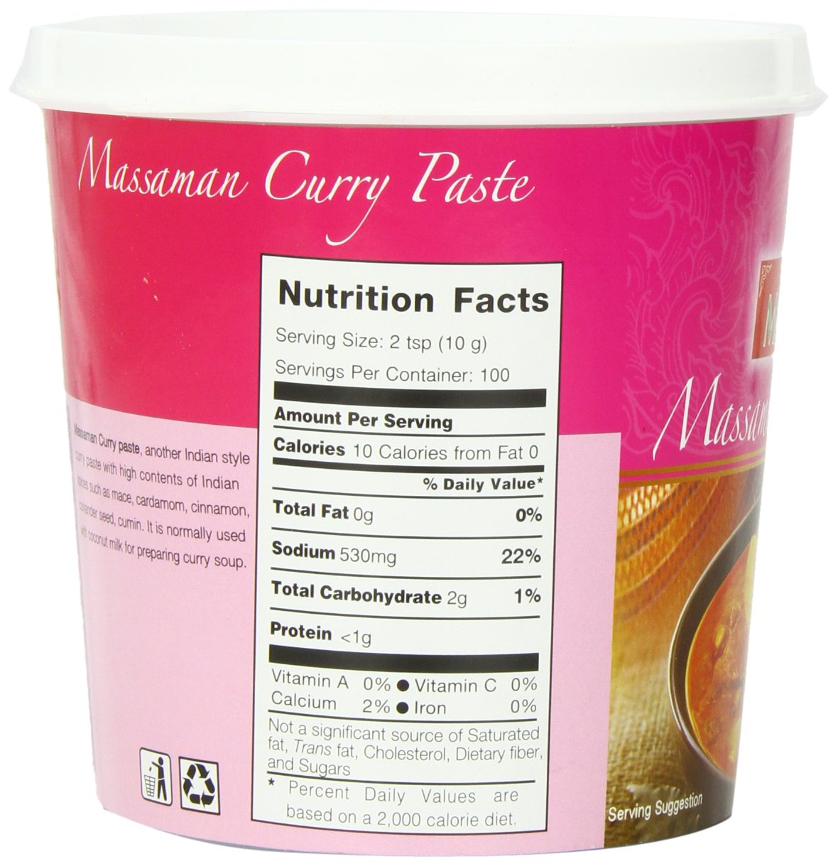 Mae Ploy Thai Massaman Currypaste (1kg) – Authentische thailändische Kochzutat