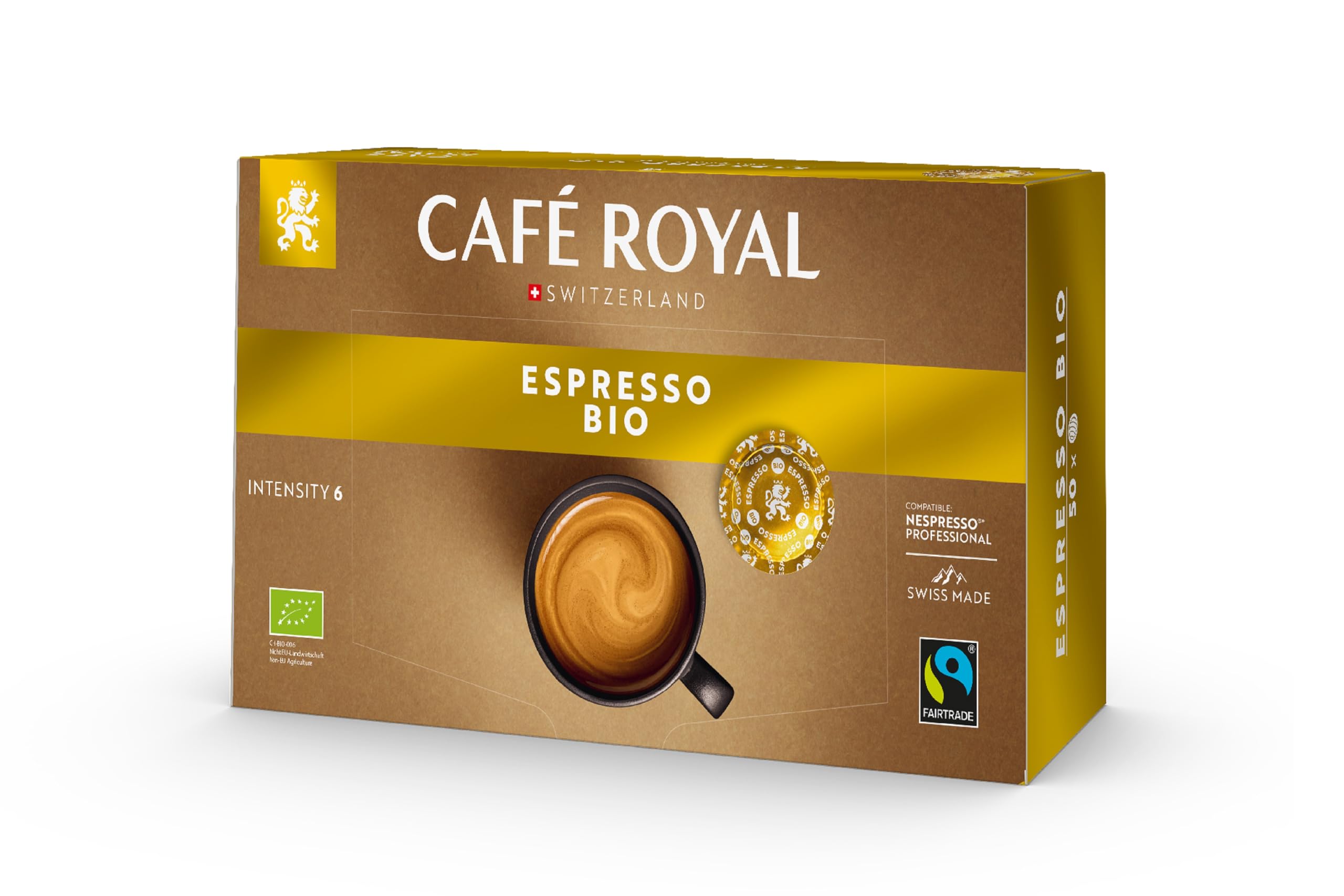 Café Royal Professional Pads, Bio Espresso, 50 Pads für Nespresso Professional Maschinen