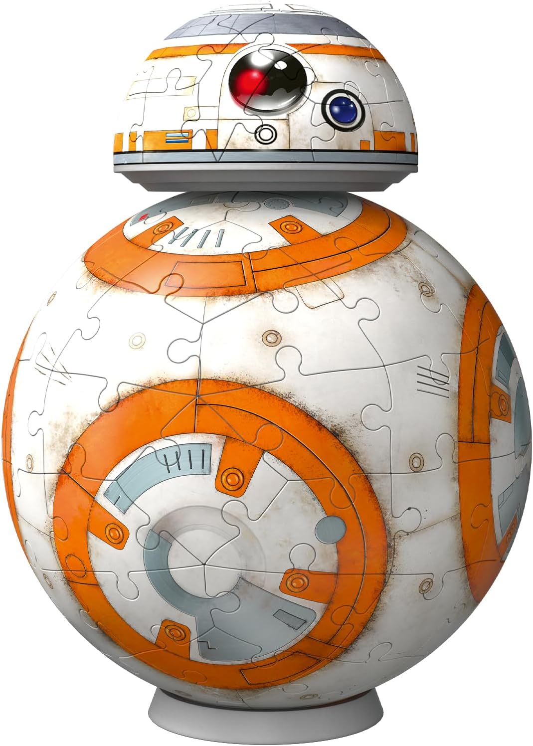 Ravensburger Star Wars BB-8 3D Puzzle - 99-Piece Plastic Building Set for Kids Age 8 and Up