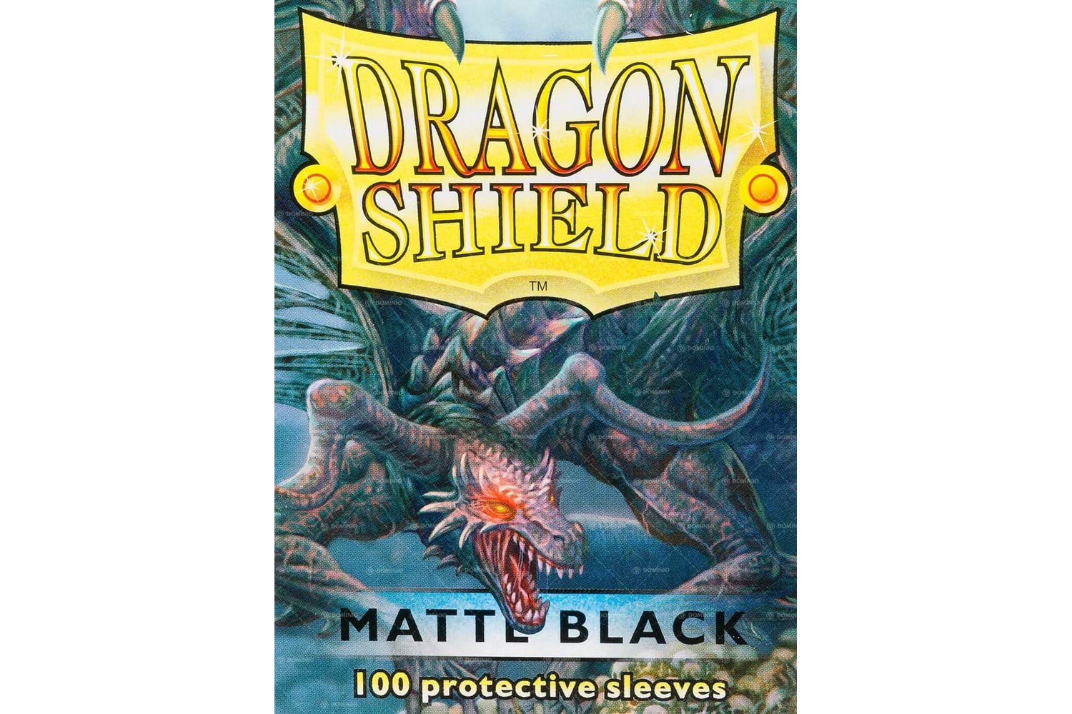 Dragon Shield Matte Hüllen in Standardgröße, 100er-Packung – Schwarz
