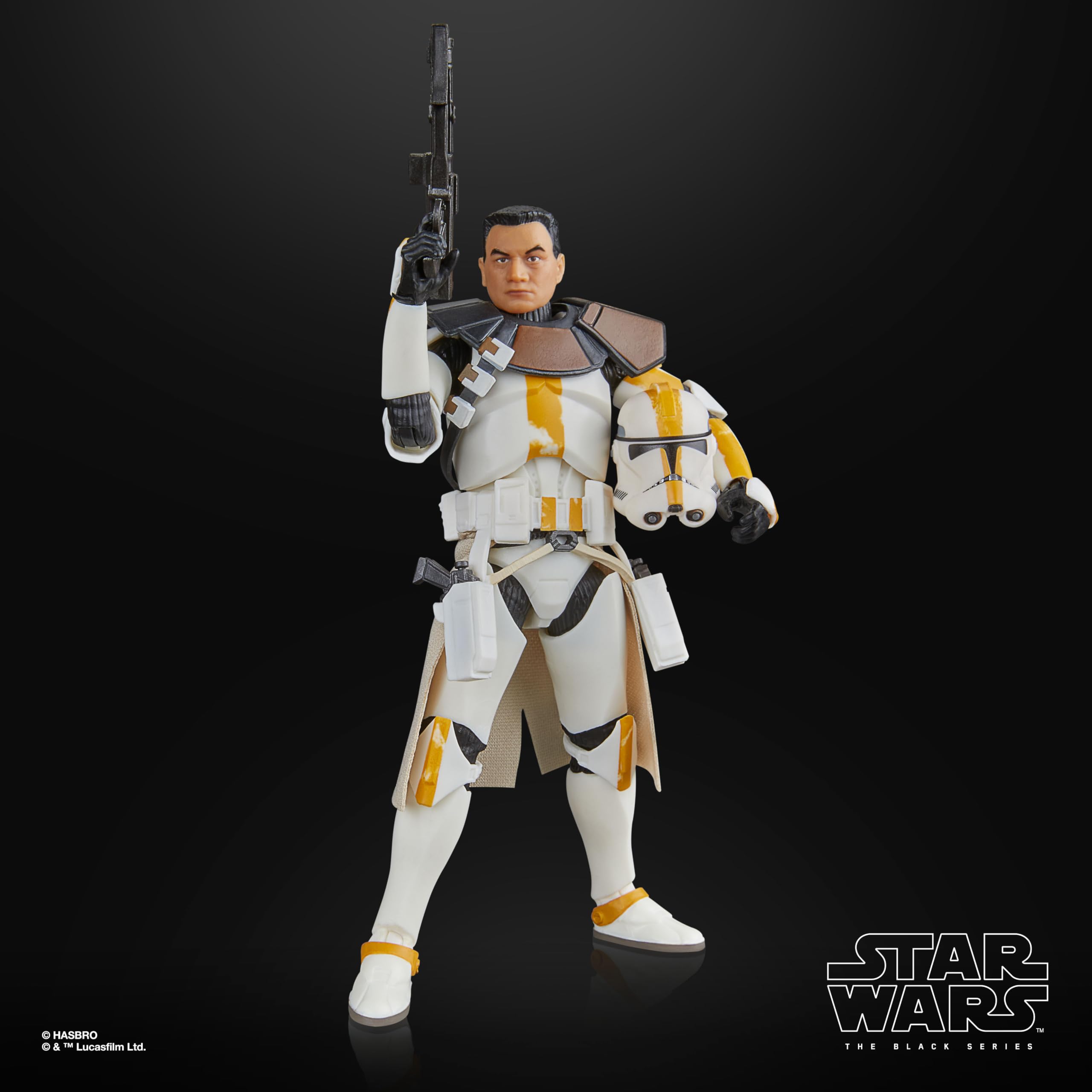 Star Wars The Black Series Clone Lieutenant Galle - 6-Inch Action Figure with Accessories
