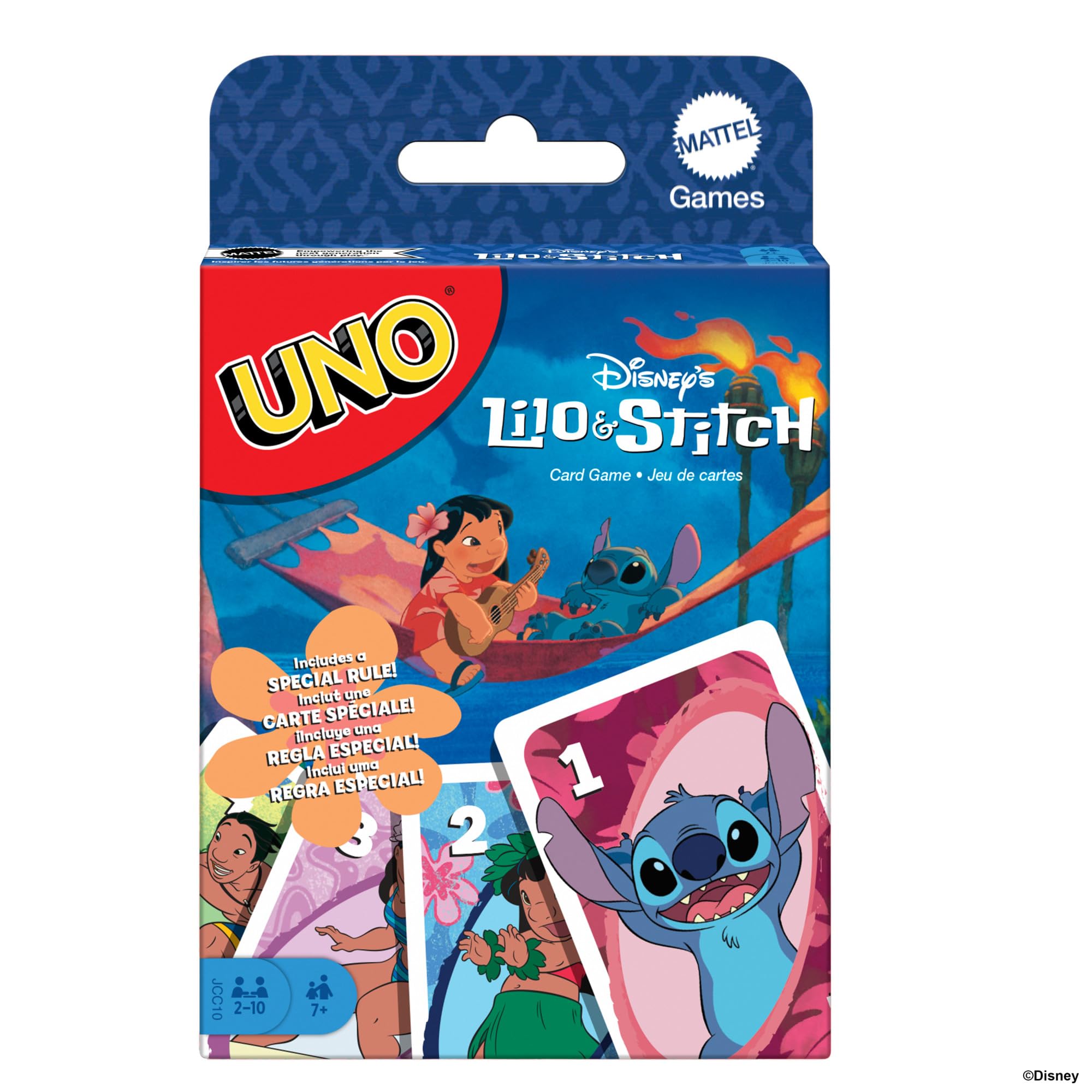 Mattel Games UNO Disneys Lilo und Stitch-Kartenspiel