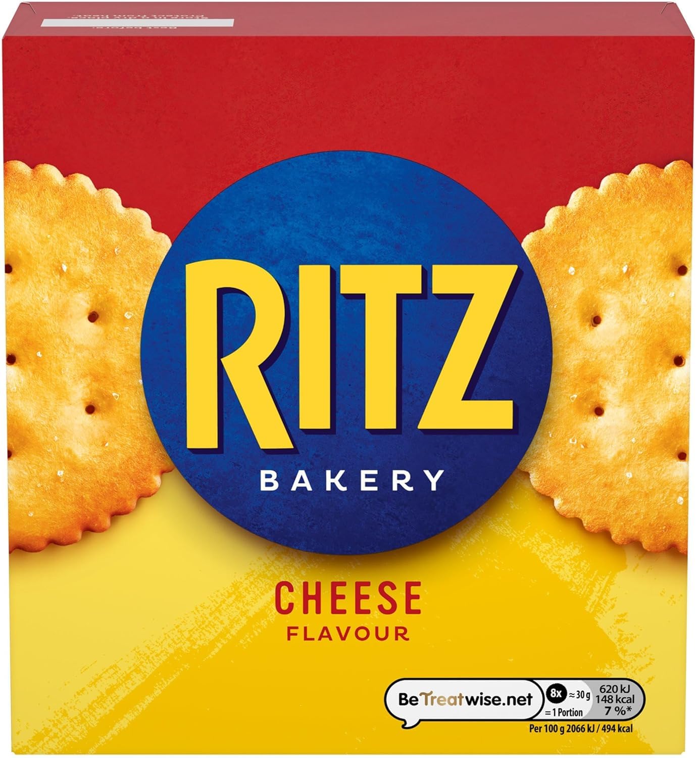 RITZ Cheese Cracker Box, klassische herzhafte Cracker, perfekt zum Naschen