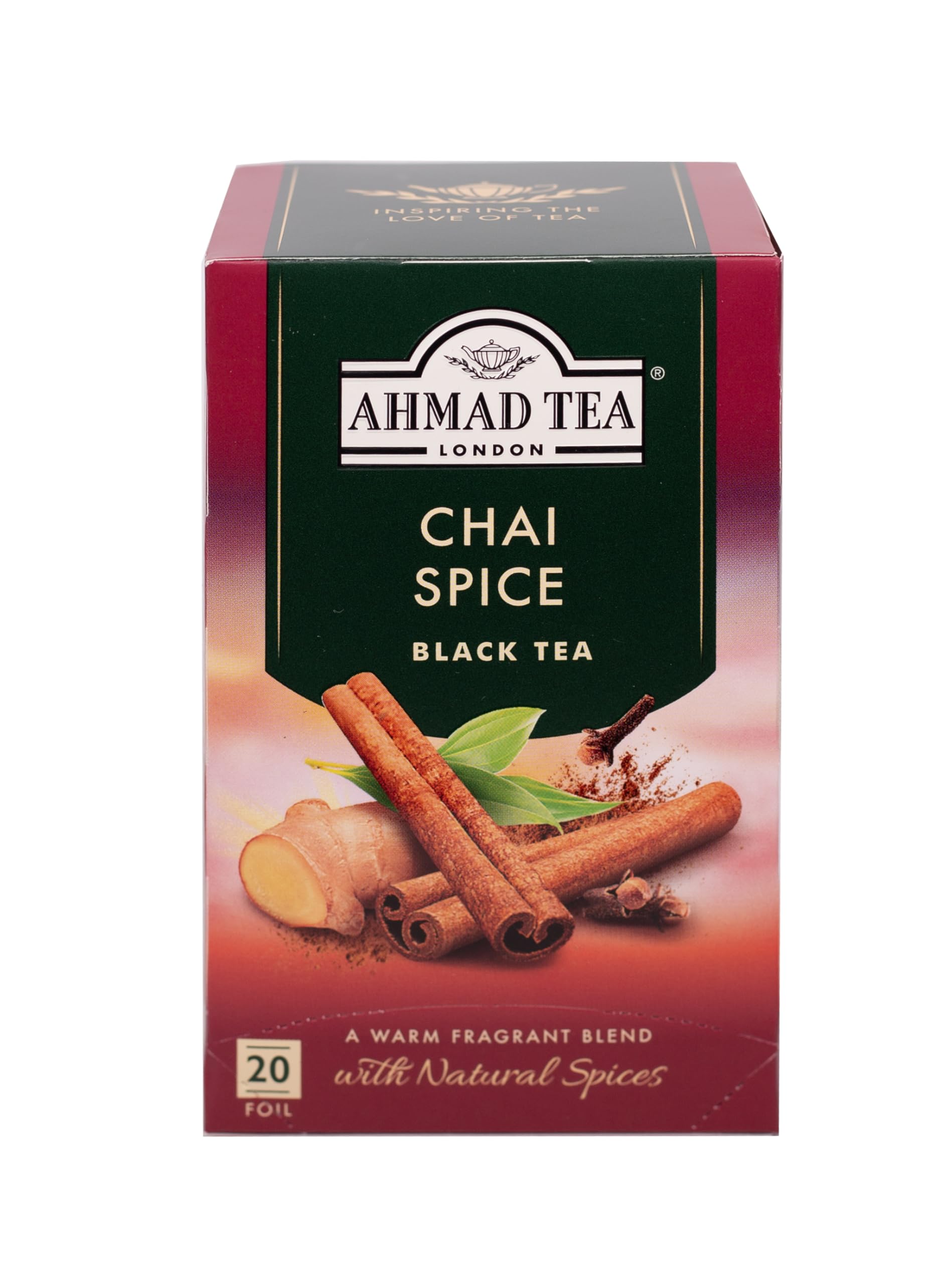 Ahmad Tea - Chai Spice Black Tea 20 Teabag Sachets