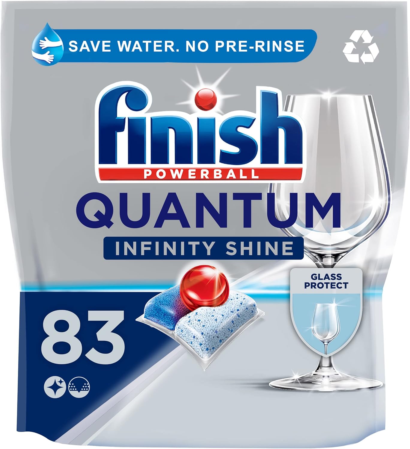Finish Quantum Infinity Shine Dishwasher Tablets (83 Count)