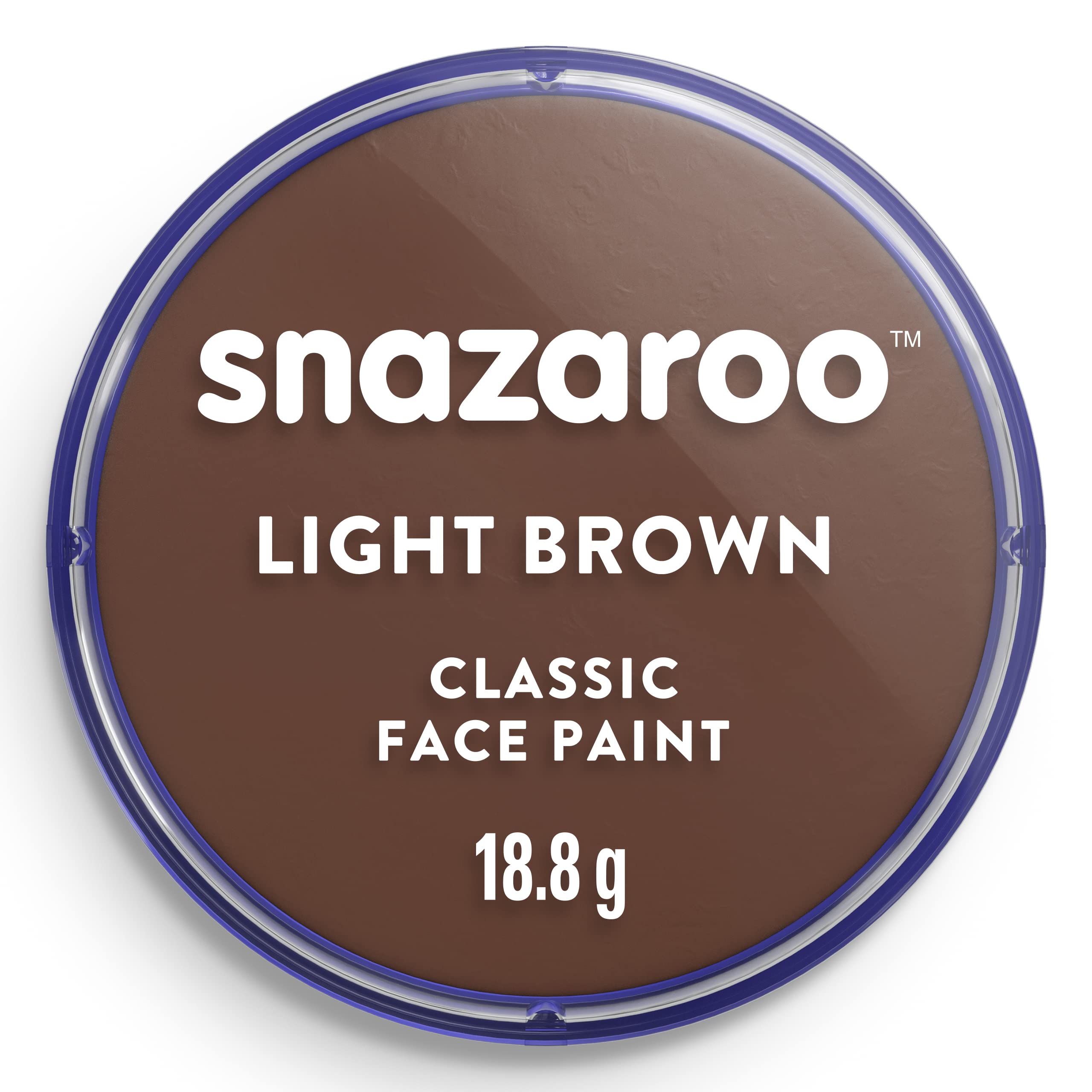 Snazaroo Hellbraune Klassische Gesichtsfarbe (18 ml) 5er-Pack