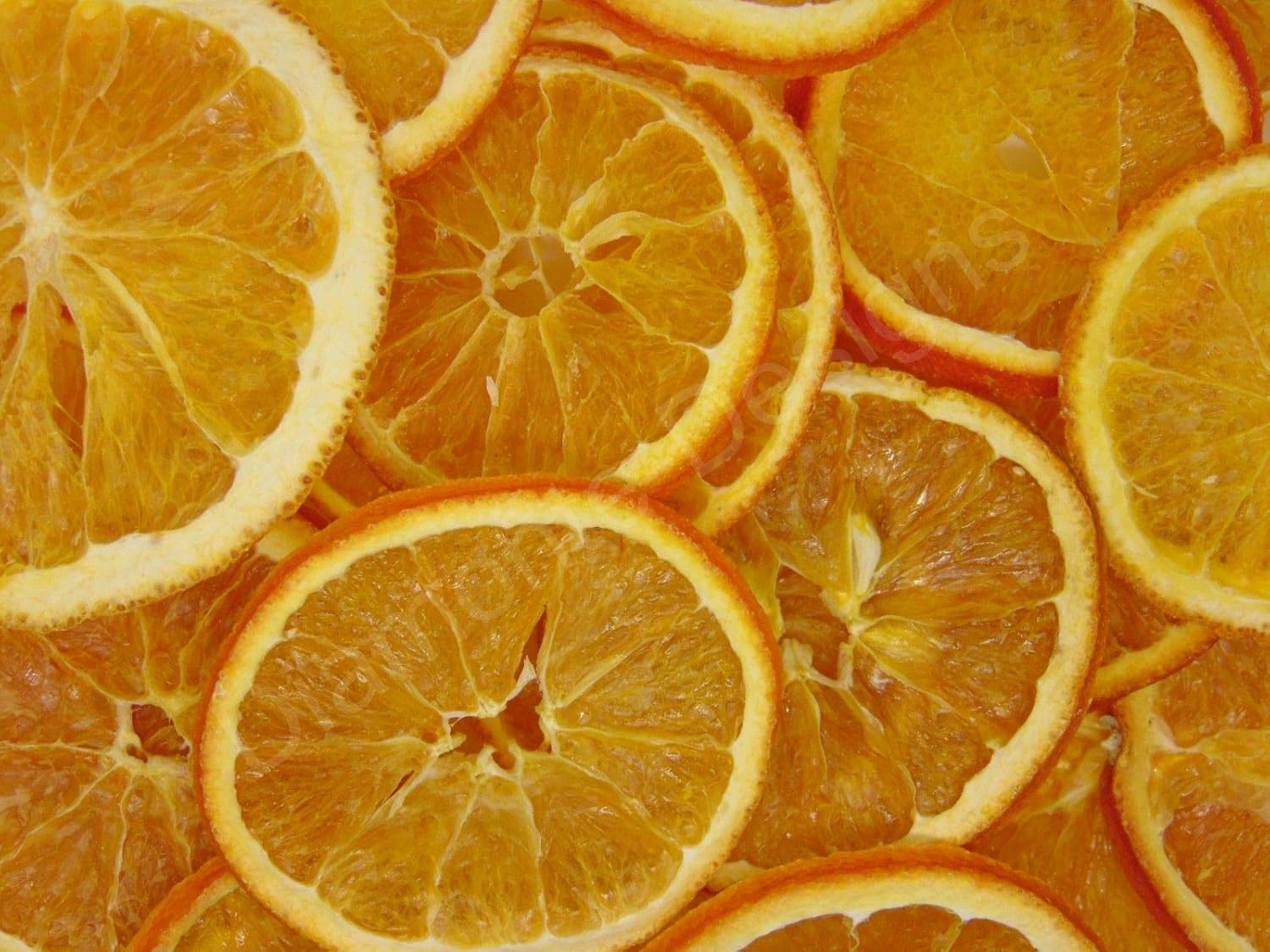 G4GADGET - 15 Dried Orange Slices Decorative Craft Pieces for Wreaths & Arrangements