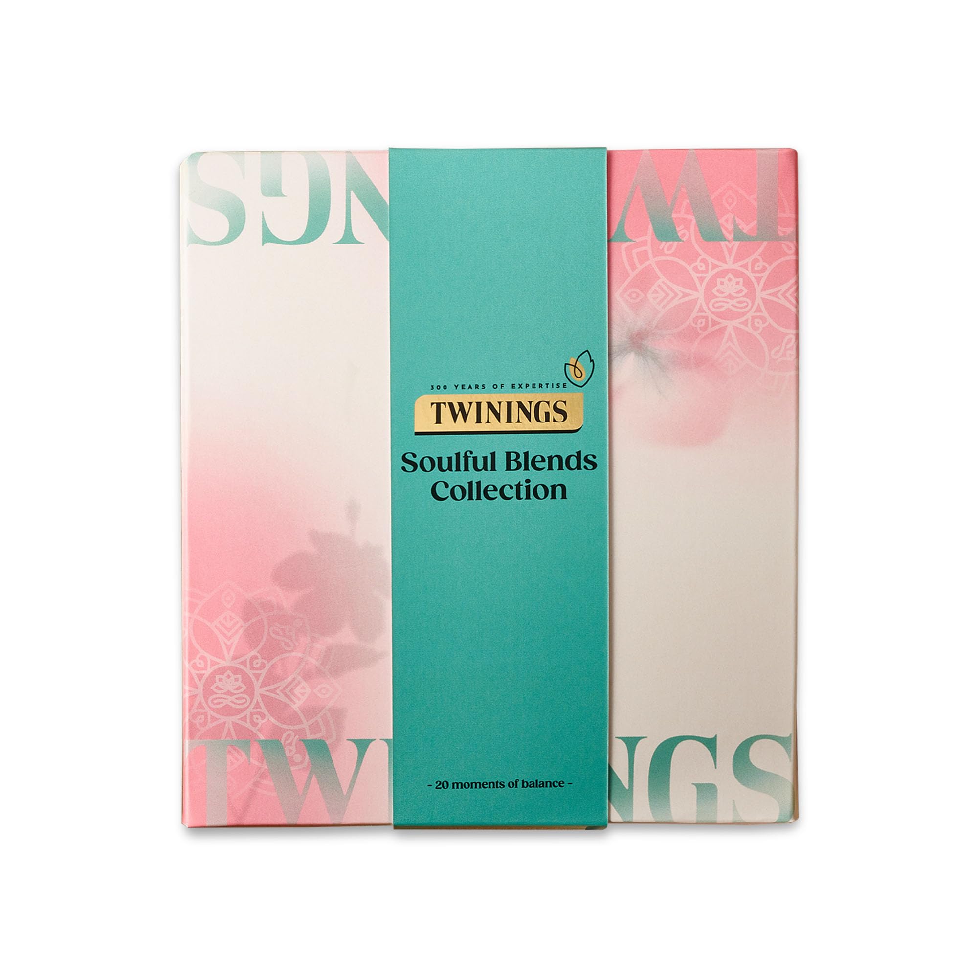 Twinings Soulful Blends Collection Geschenkbox – 20 umweltfreundliche Kräuter- und Grünteebeutel