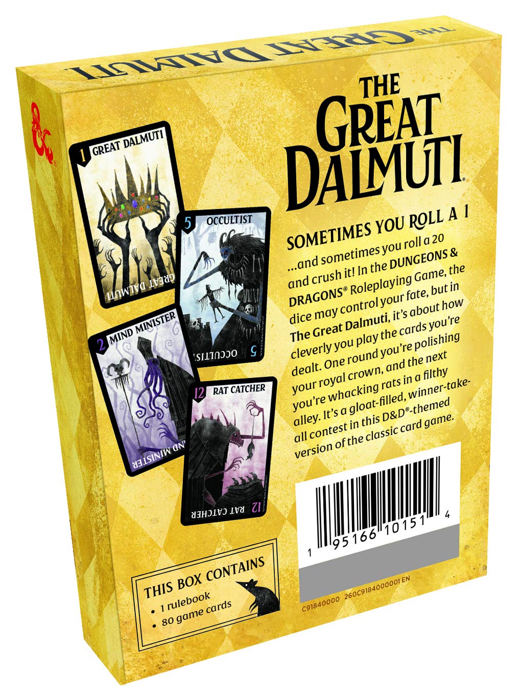 Dungeons & Dragons – Das große Dalmuti-Kartenspiel