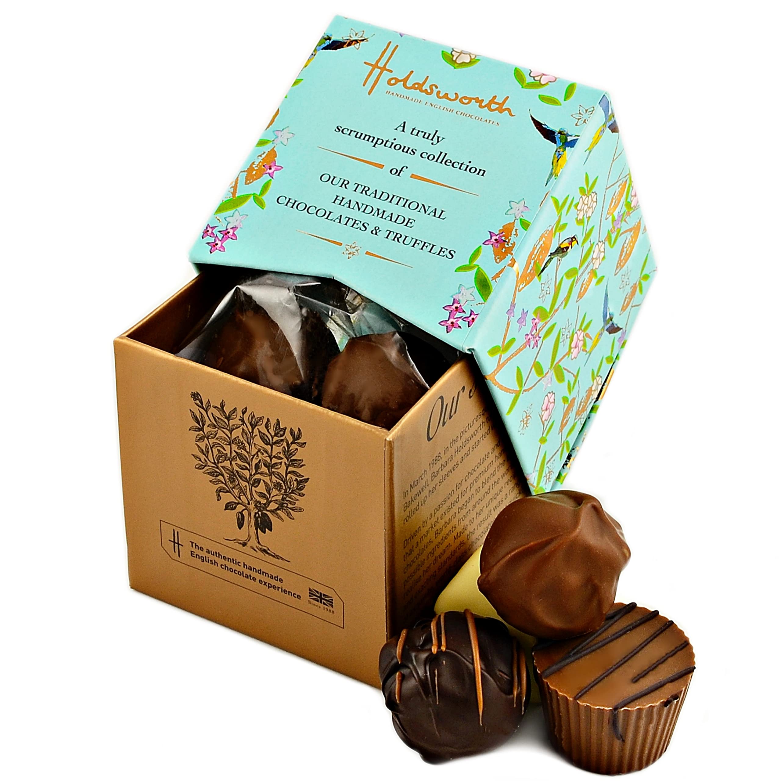 Holdsworth Chocolates - Truly Scrumptious Assorted Handmade Chocolates 55g