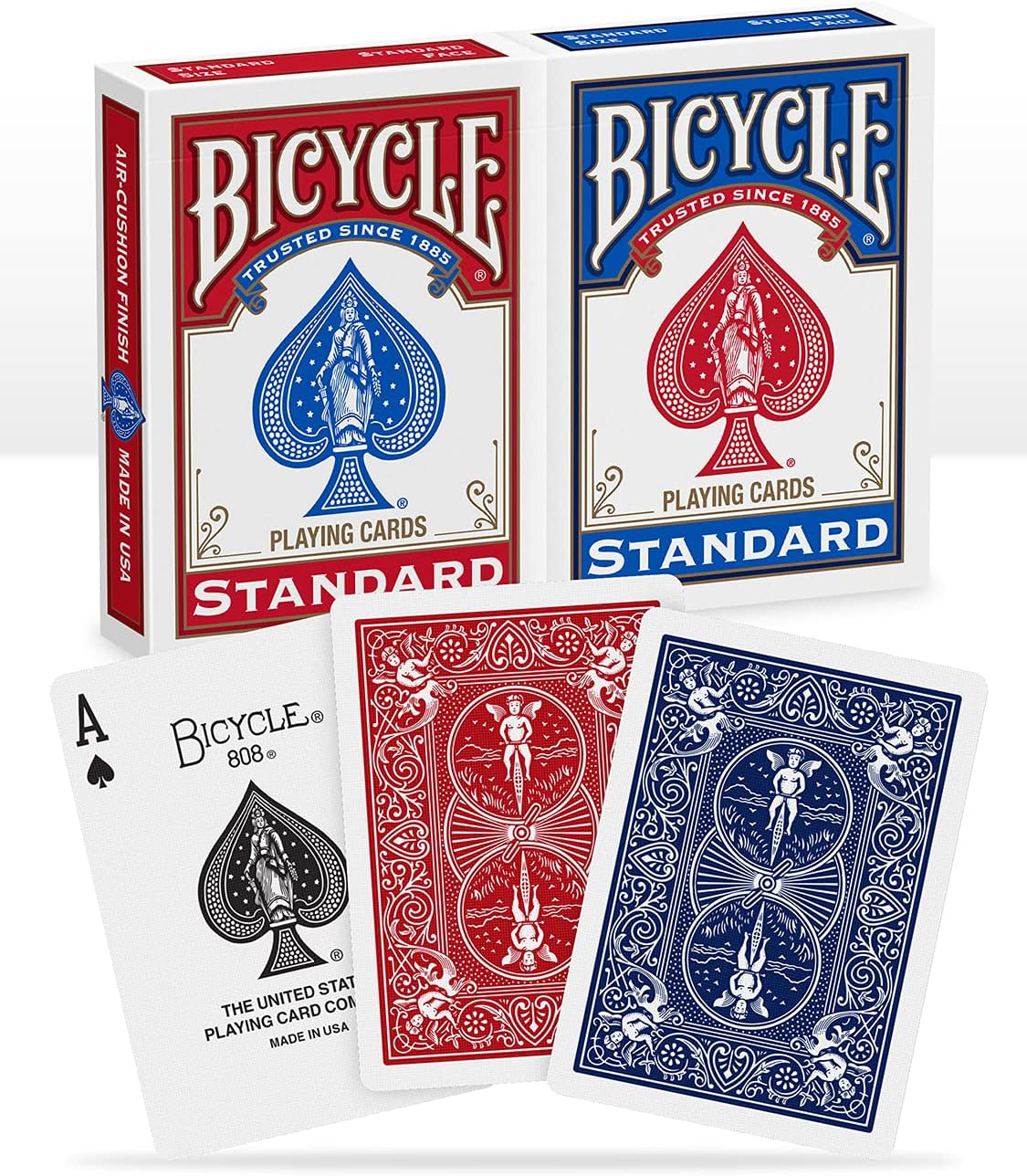 Bicycle Standard Index Spielkarten - 2er-Pack