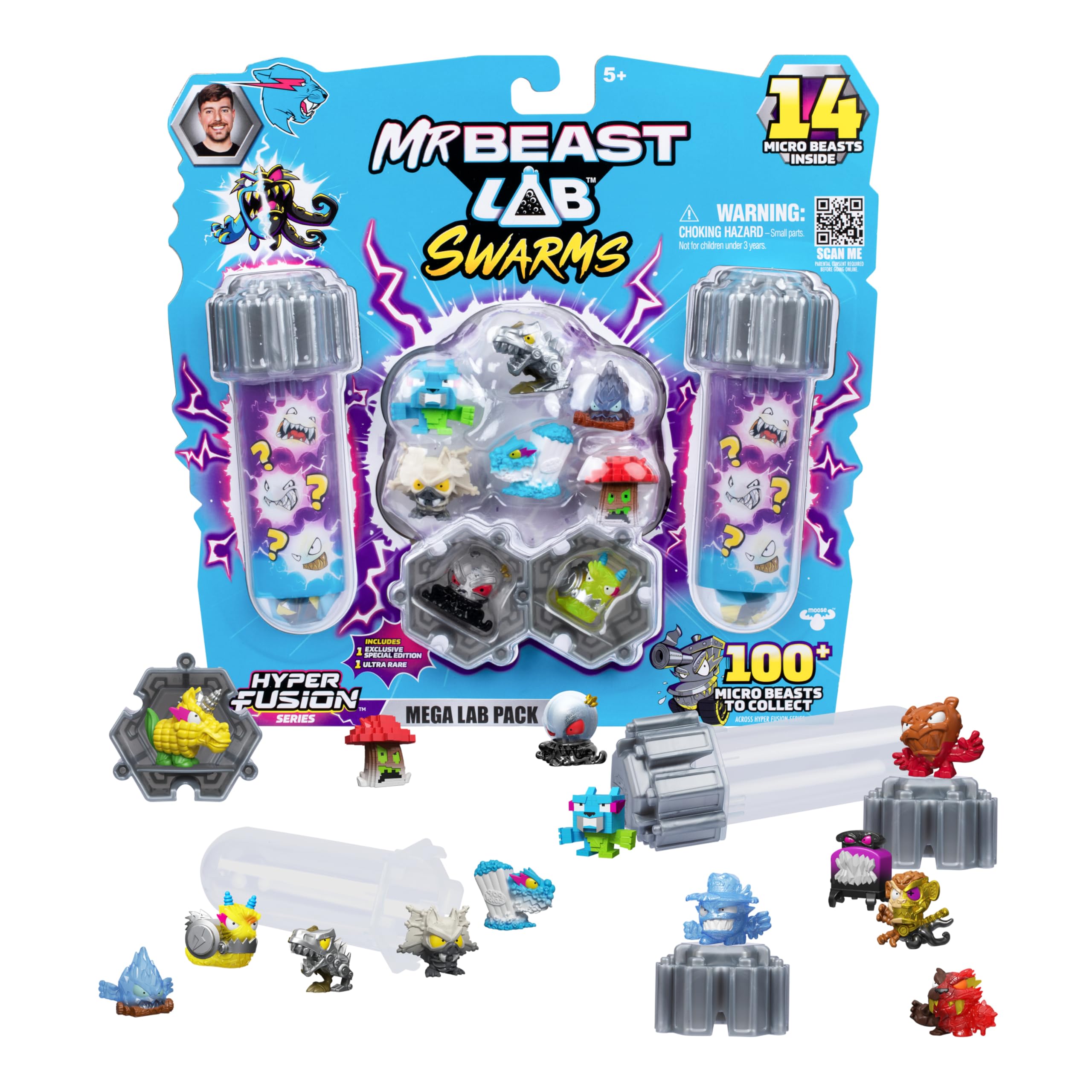 MrBeast Lab Swarms Hyper Fusion Series - Avalanche Globe Collectibles