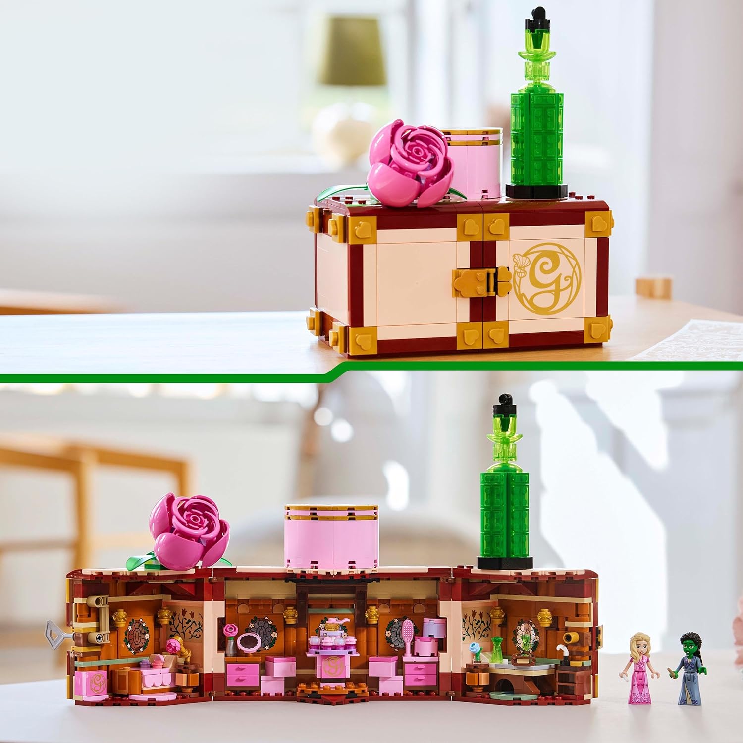 LEGO Wicked Glinda & Elphaba's Dormitory Set - Building Toy for 8+ Year Olds
