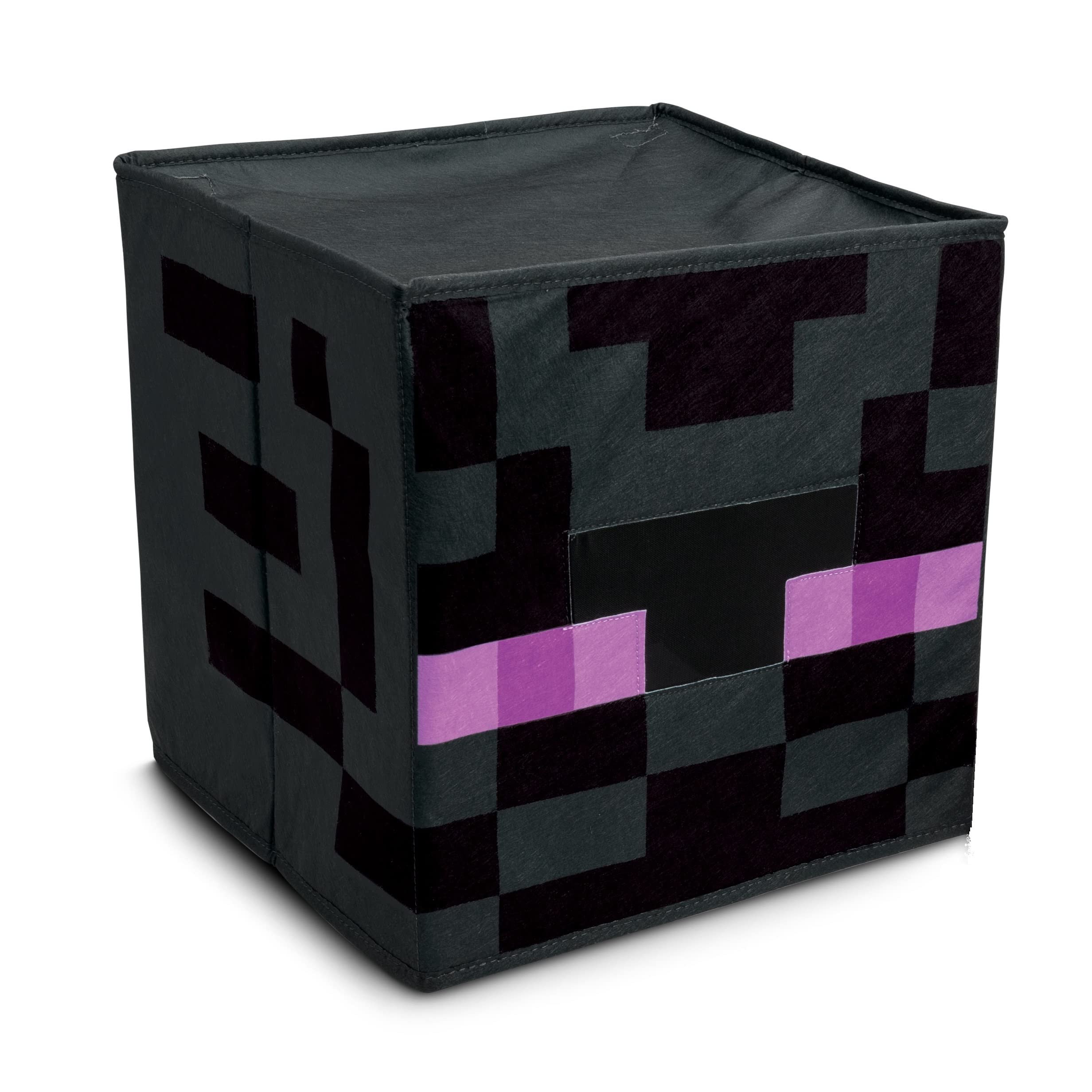 Disguise Minecraft Enderman Block Head Fancy Dress Accessory