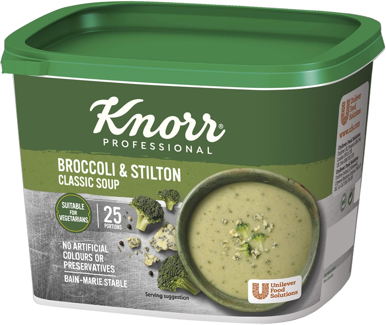 Knorr Classic Brokkoli-Stilton-Suppe, 25 Portionen (4,25 Liter)
