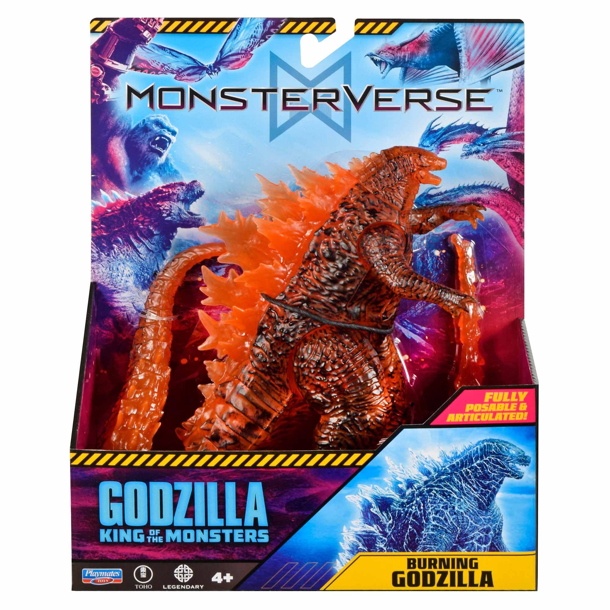 MonsterVerse King of the Monsters - Fire Glow Godzilla 6-Inch Action Figure