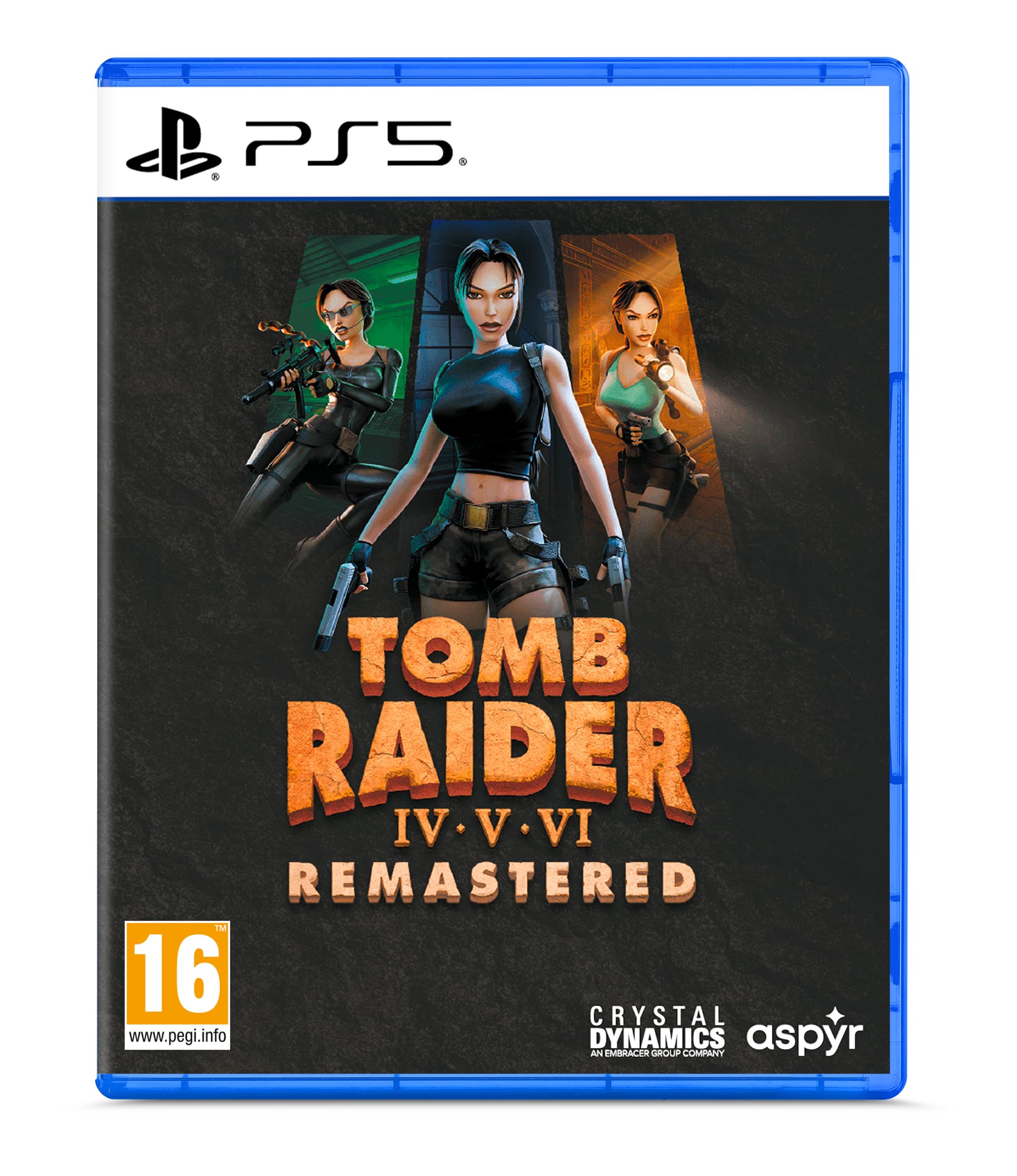 Tomb Raider IV-VI Remastered Starring Lara Croft - PS5 Video Game