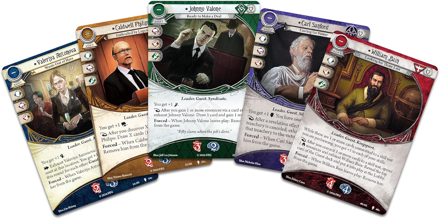 Fantasy Flight Games Arkham Horror Das Kartenspiel Die Midwinter Gala Szenario-Paket-Erweiterung