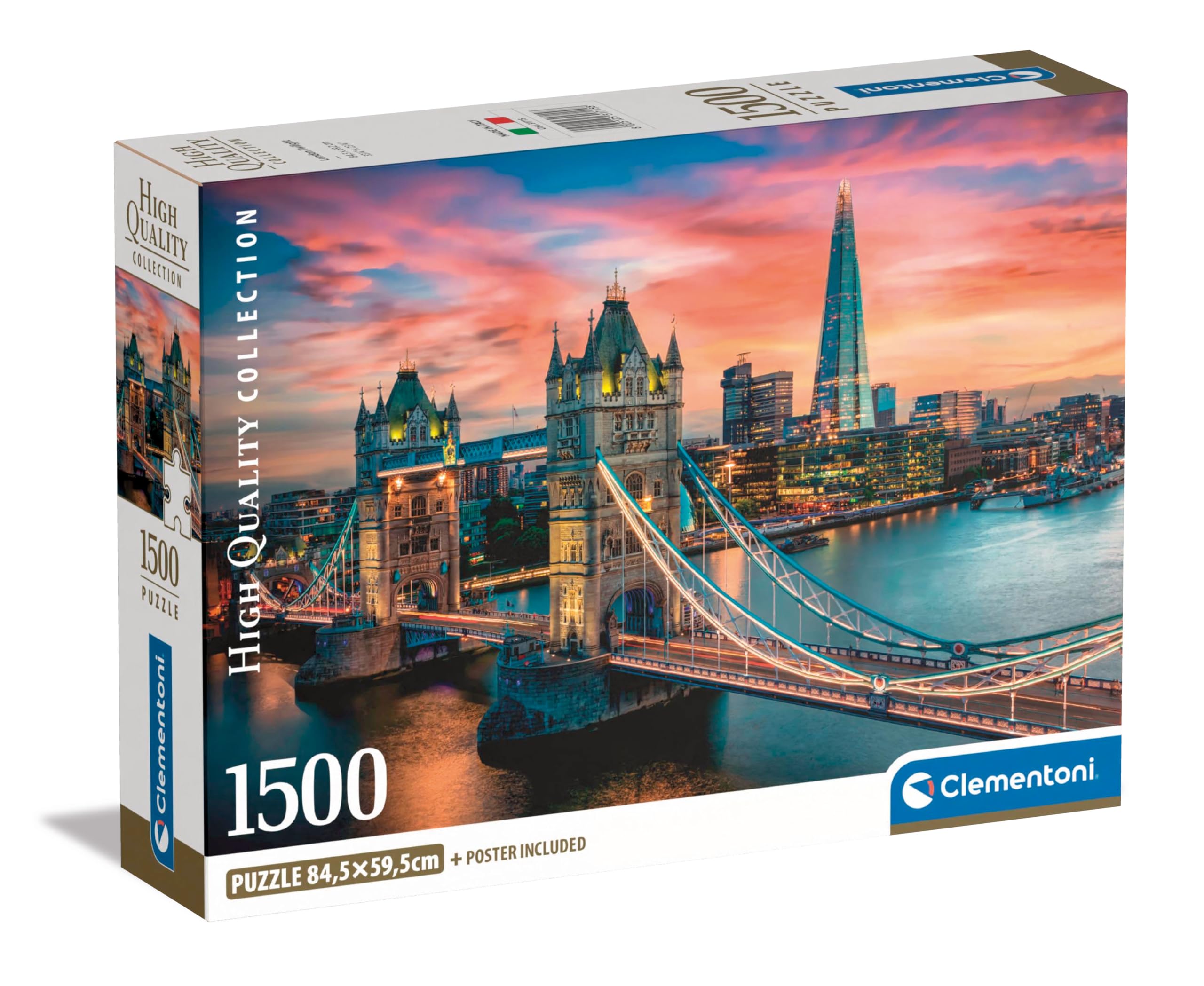 Clementoni Jigsaw Puzzle Collection - London Twilight 1500 Piece Puzzle