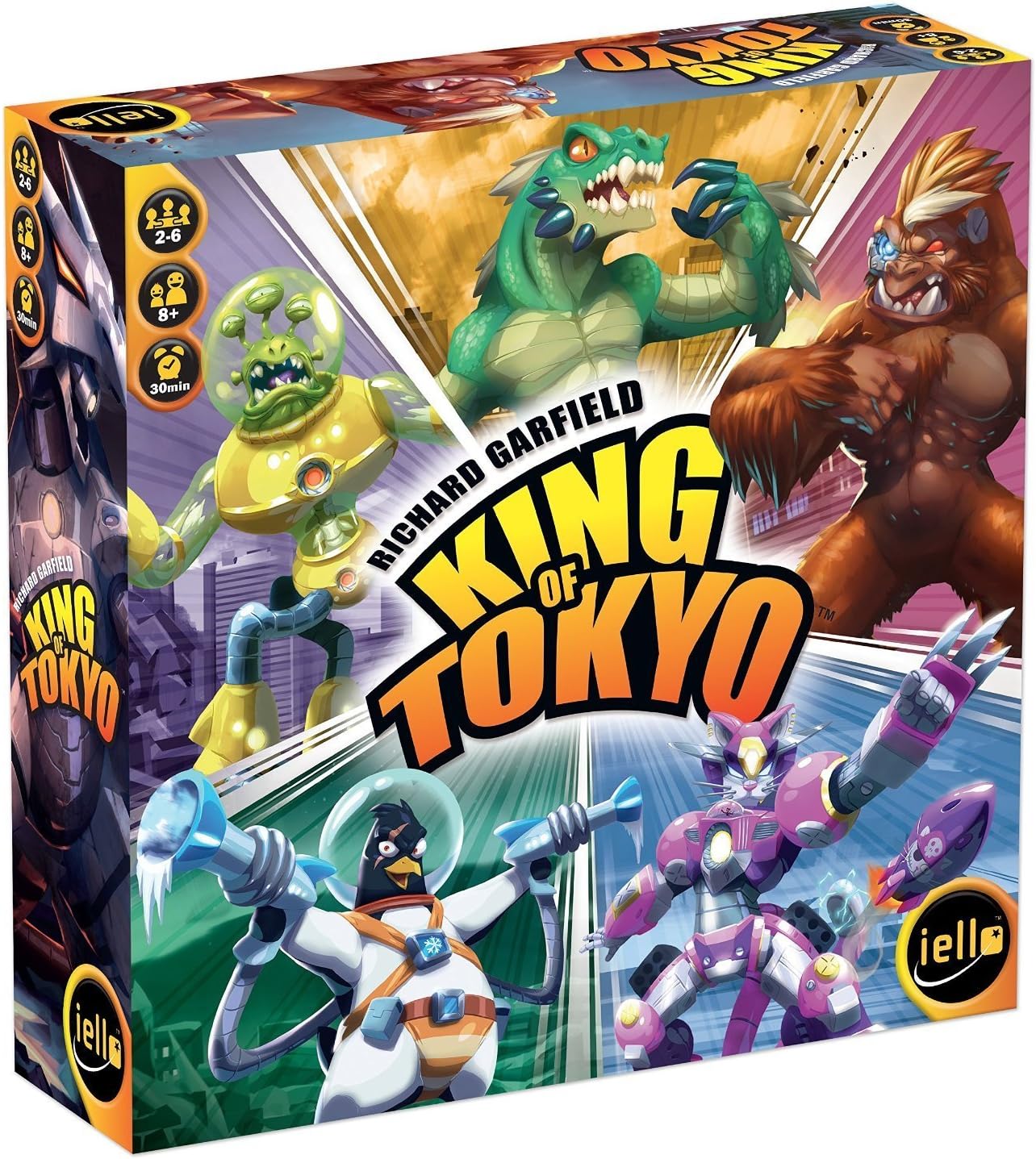Iello King of Tokyo Game (2016 Edition) Miniature Board Game